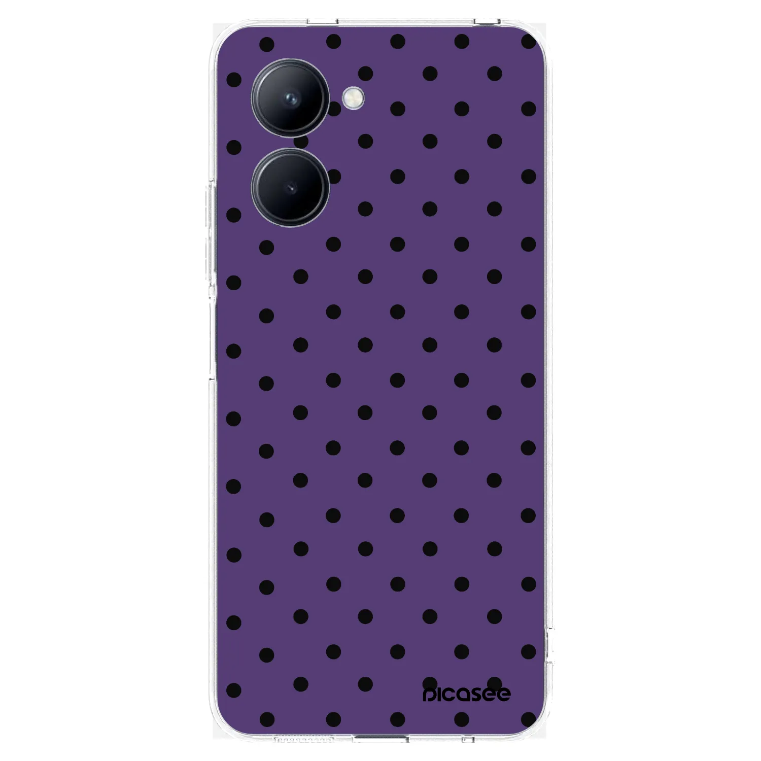 Picasee silikonski prozorni ovitek za Realme C33 (2023) - Flickers 2