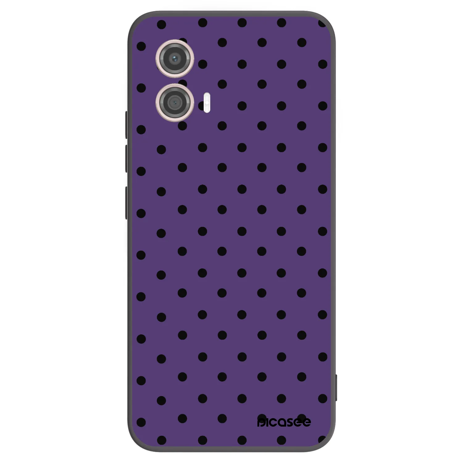 Picasee silikonski črni ovitek za Motorola Moto G53 5G - Flickers 2