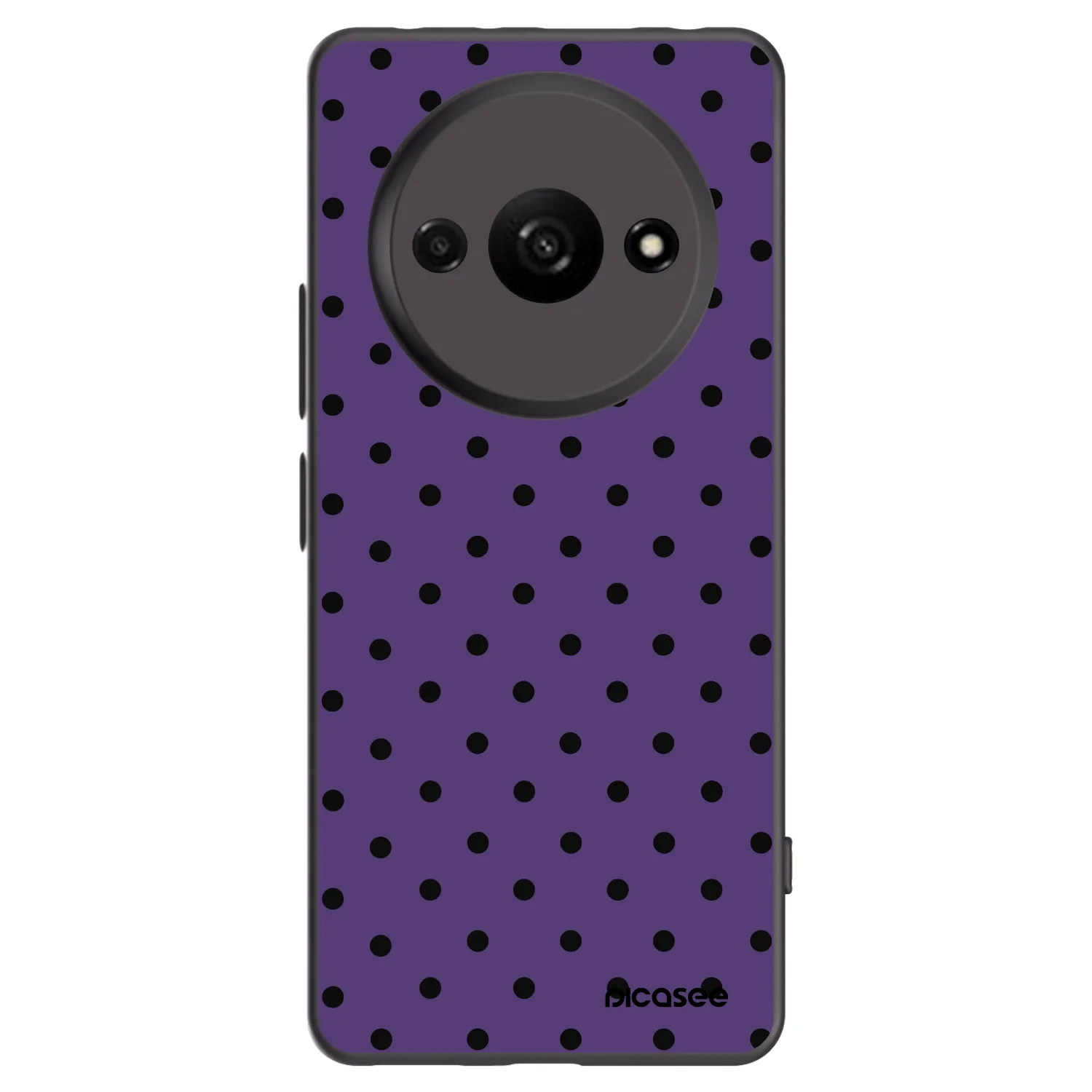 Picasee silikonski črni ovitek za Xiaomi Redmi A3 - Flickers 2