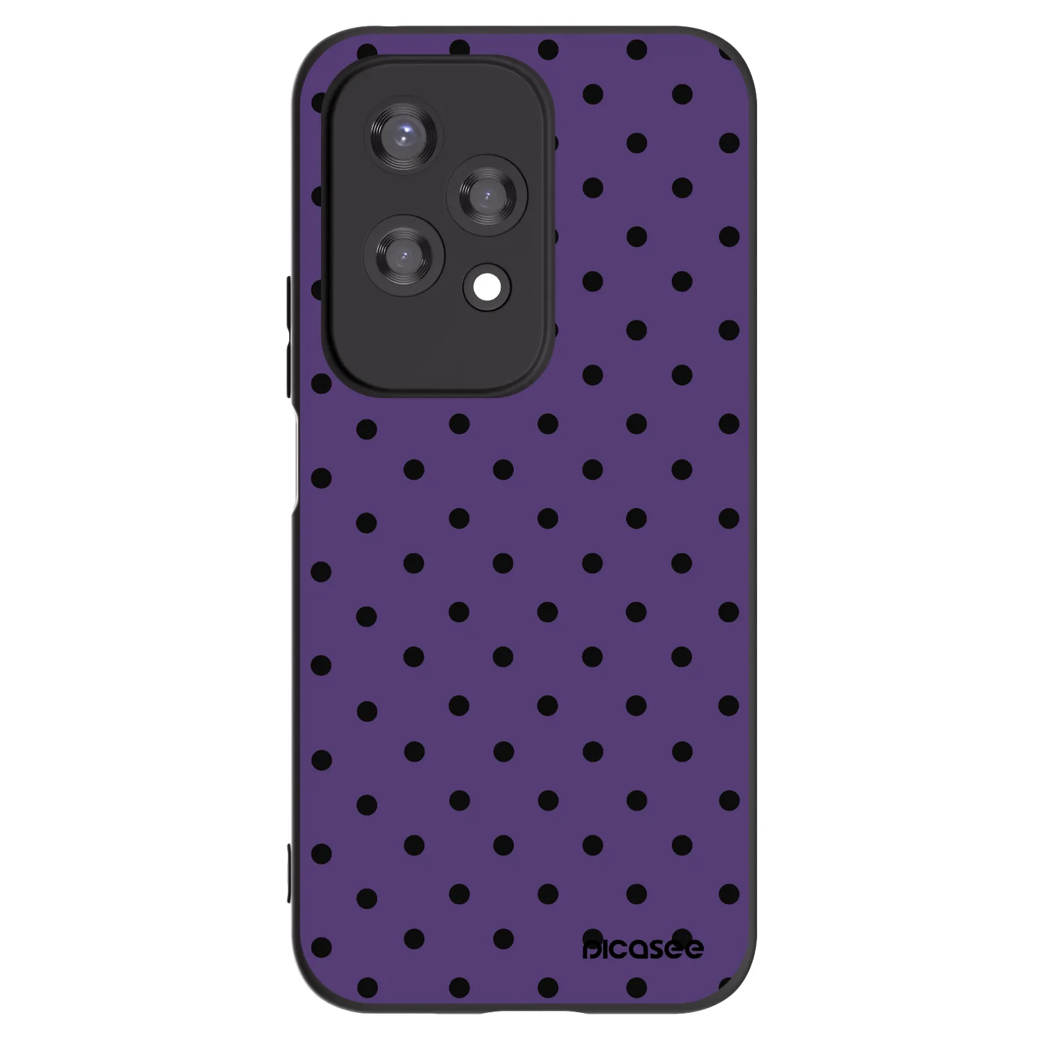 Picasee silikonski črni ovitek za Honor 200 Lite - Flickers 2