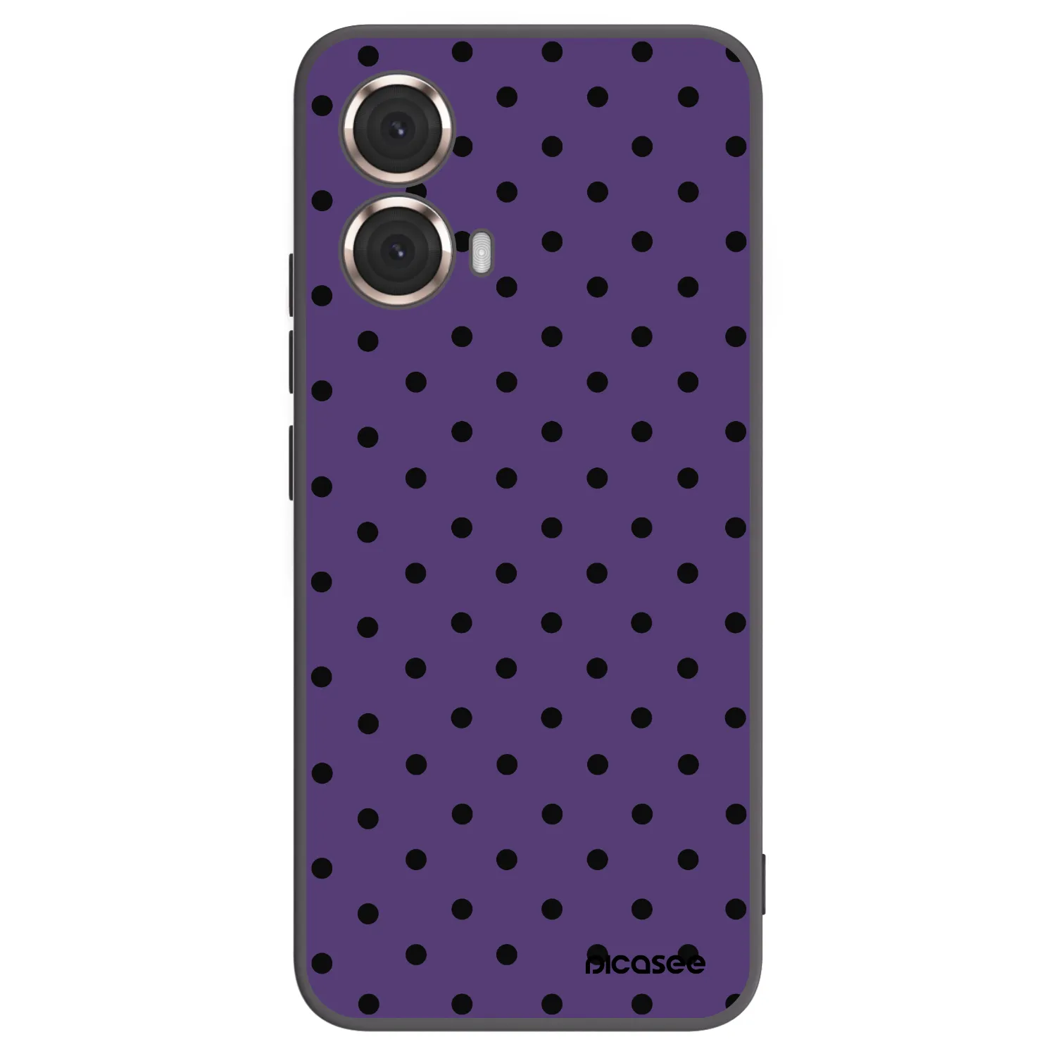 Picasee silikonski črni ovitek za Motorola Moto G85 - Flickers 2