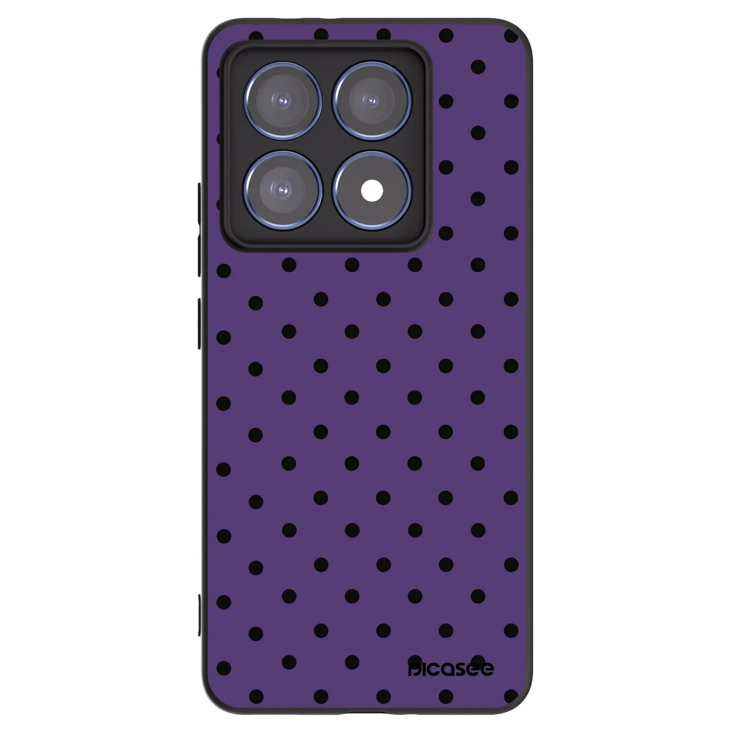 Picasee silikonski črni ovitek za Xiaomi 14T Pro - Flickers 2
