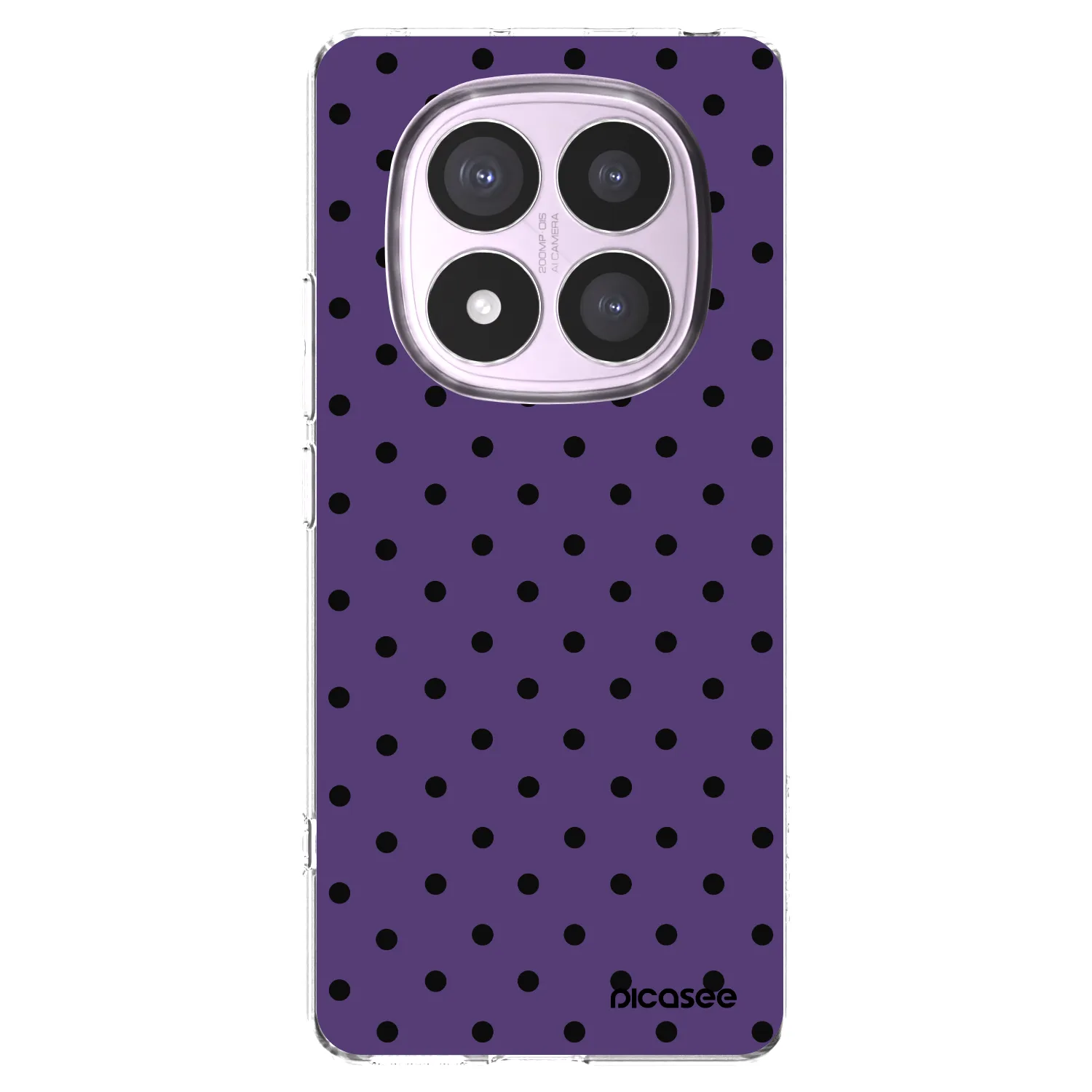 Picasee silikonski prozorni ovitek za Xiaomi Redmi Note 14 Pro 5G - Flickers 2