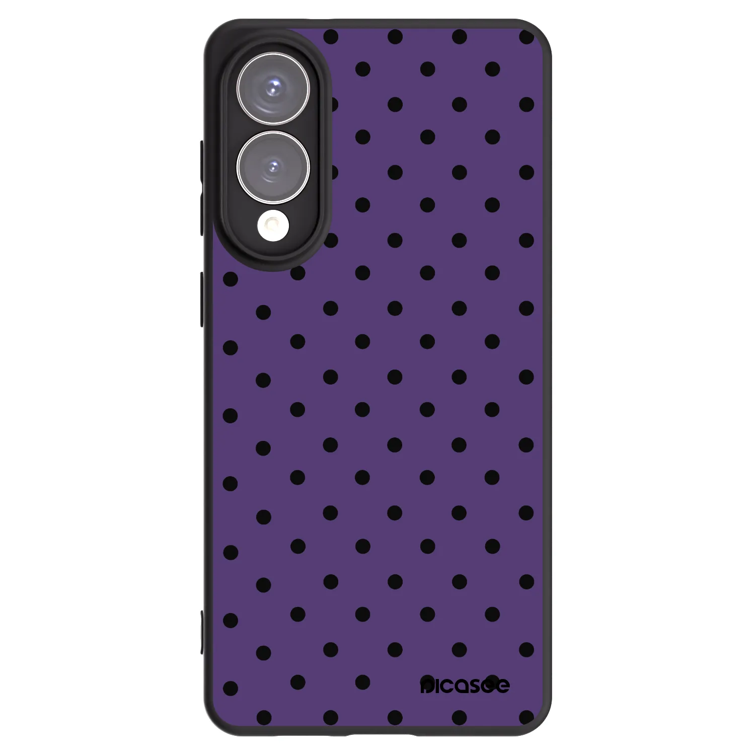 Picasee silikonski črni ovitek za Samsung Galaxy S25 Edge 5G - Flickers 2