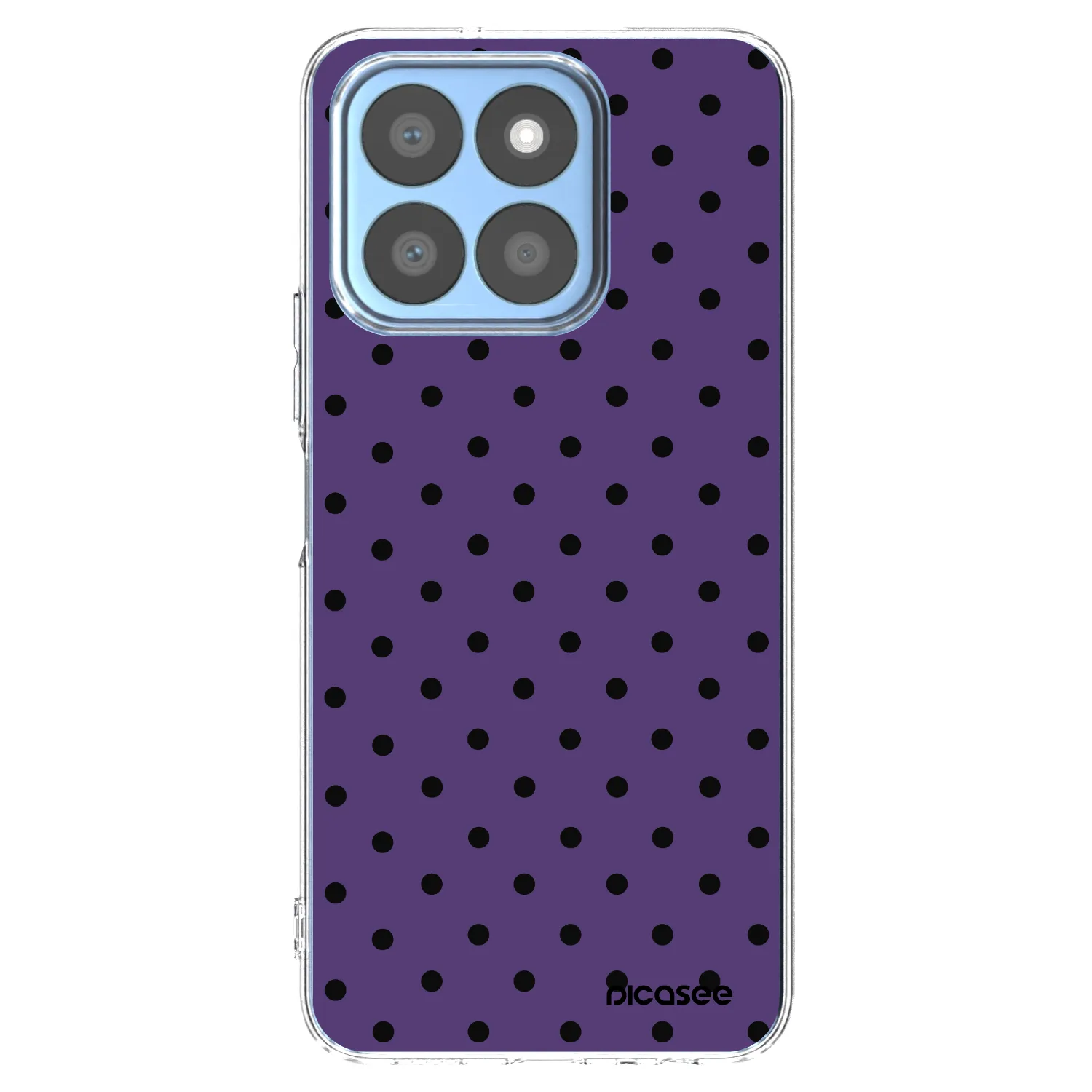 Picasee silikonski prozorni ovitek za Honor X8c - Flickers 2