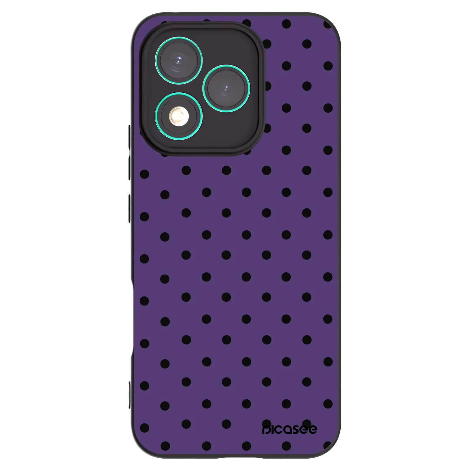 Picasee silikonski črni ovitek za Honor 400 Lite 5G - Flickers 2
