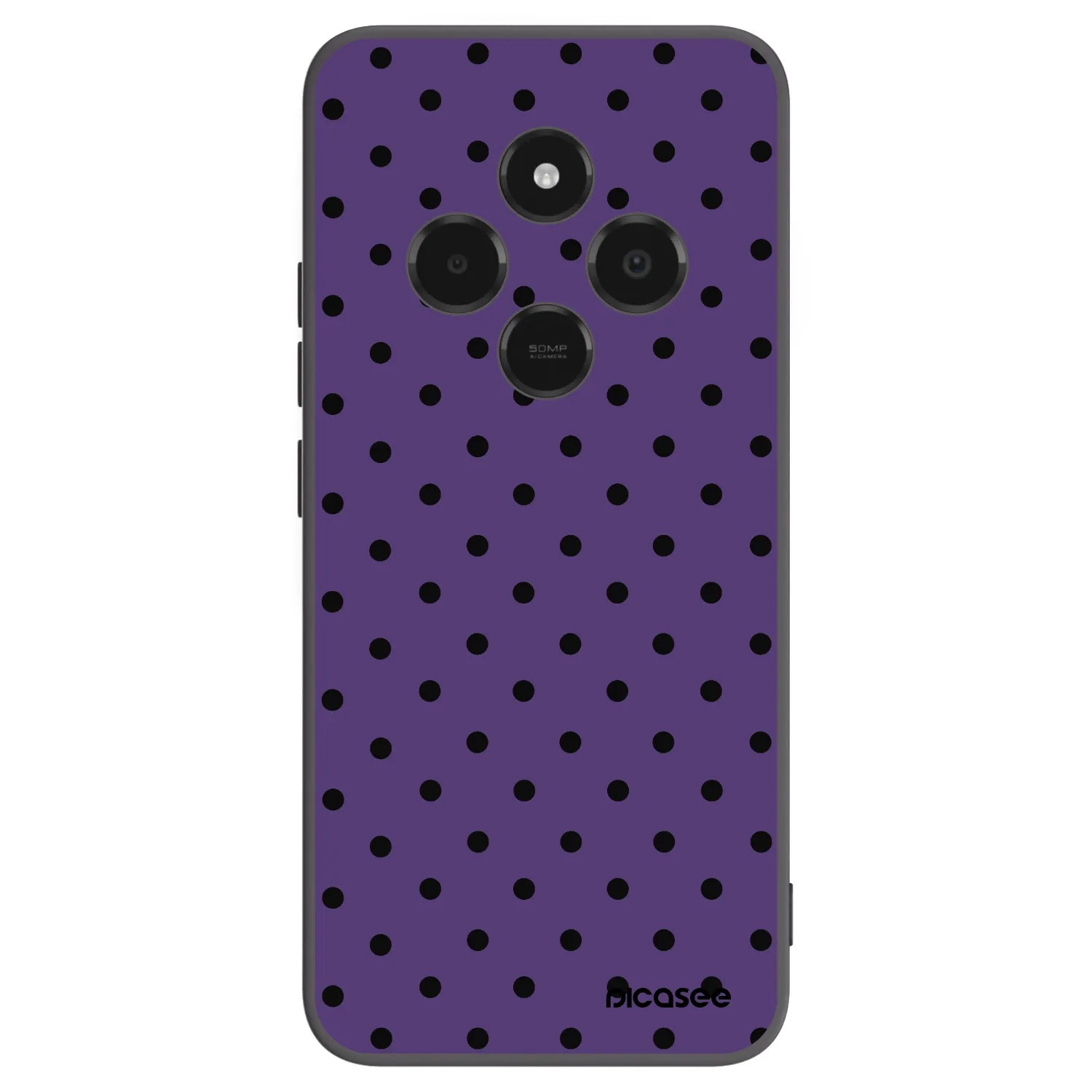 Picasee silikonski črni ovitek za Xiaomi Poco C75 - Flickers 2