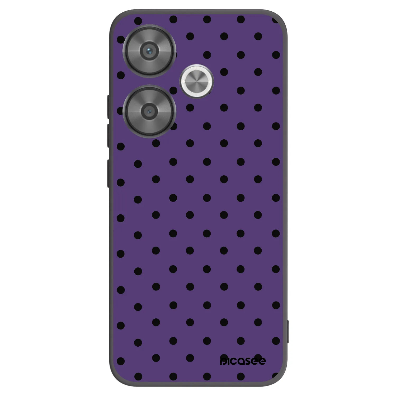 Picasee silikonski črni ovitek za Xiaomi Poco F6 - Flickers 2