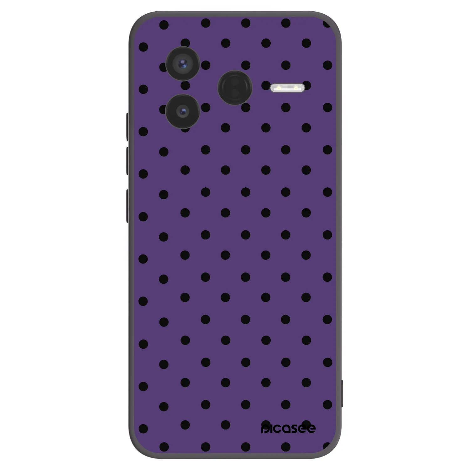 Picasee silikonski črni ovitek za Xiaomi Poco F7 Pro 5G - Flickers 2