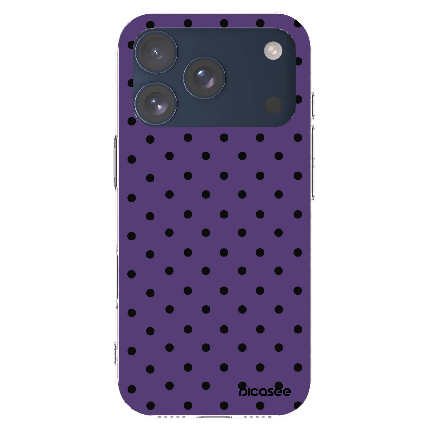 Picasee silikonski prozorni ovitek za Apple iPhone 17 Pro - Flickers 2