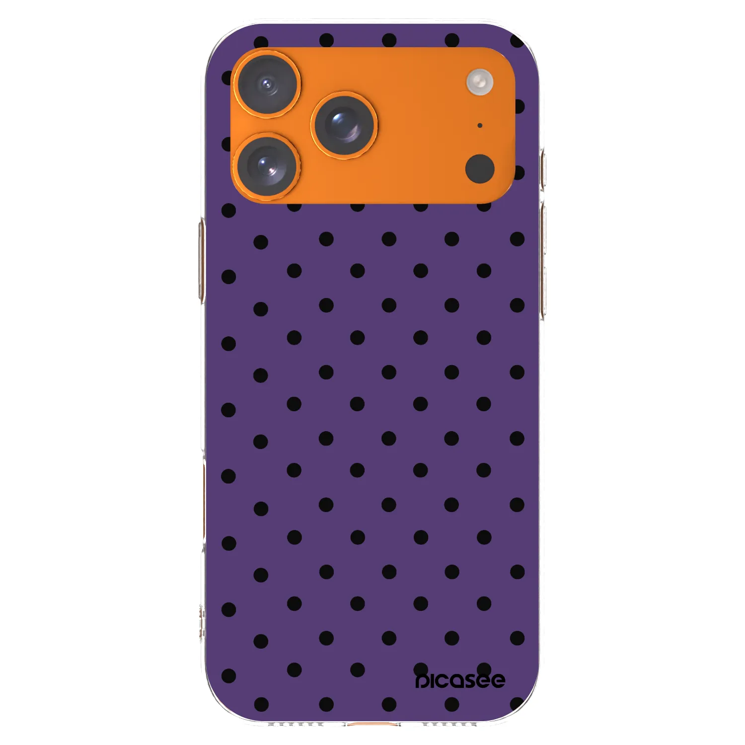 Picasee silikonski prozorni ovitek za Apple iPhone 17 Pro Max - Flickers 2