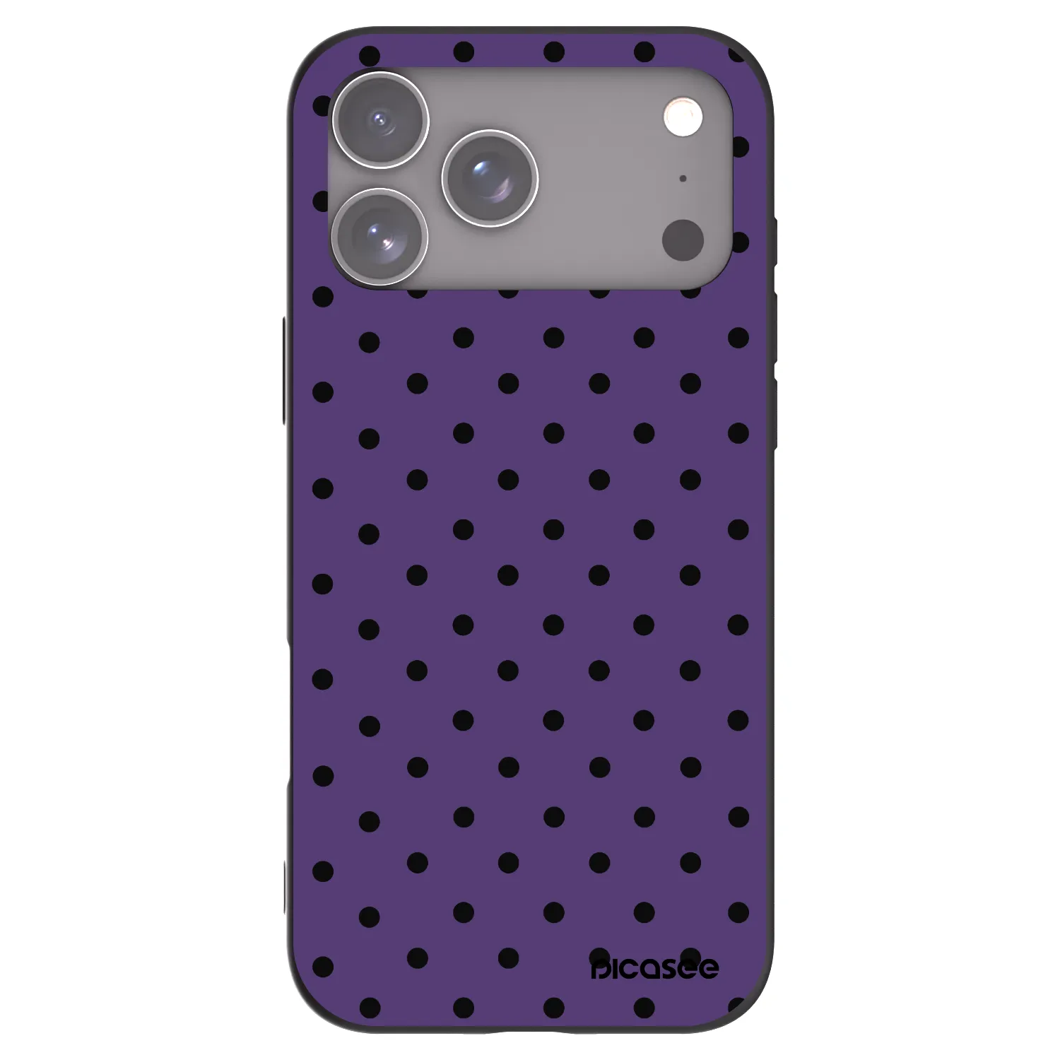 Picasee silikonski črni ovitek za Apple iPhone 17 Pro Max - Flickers 2