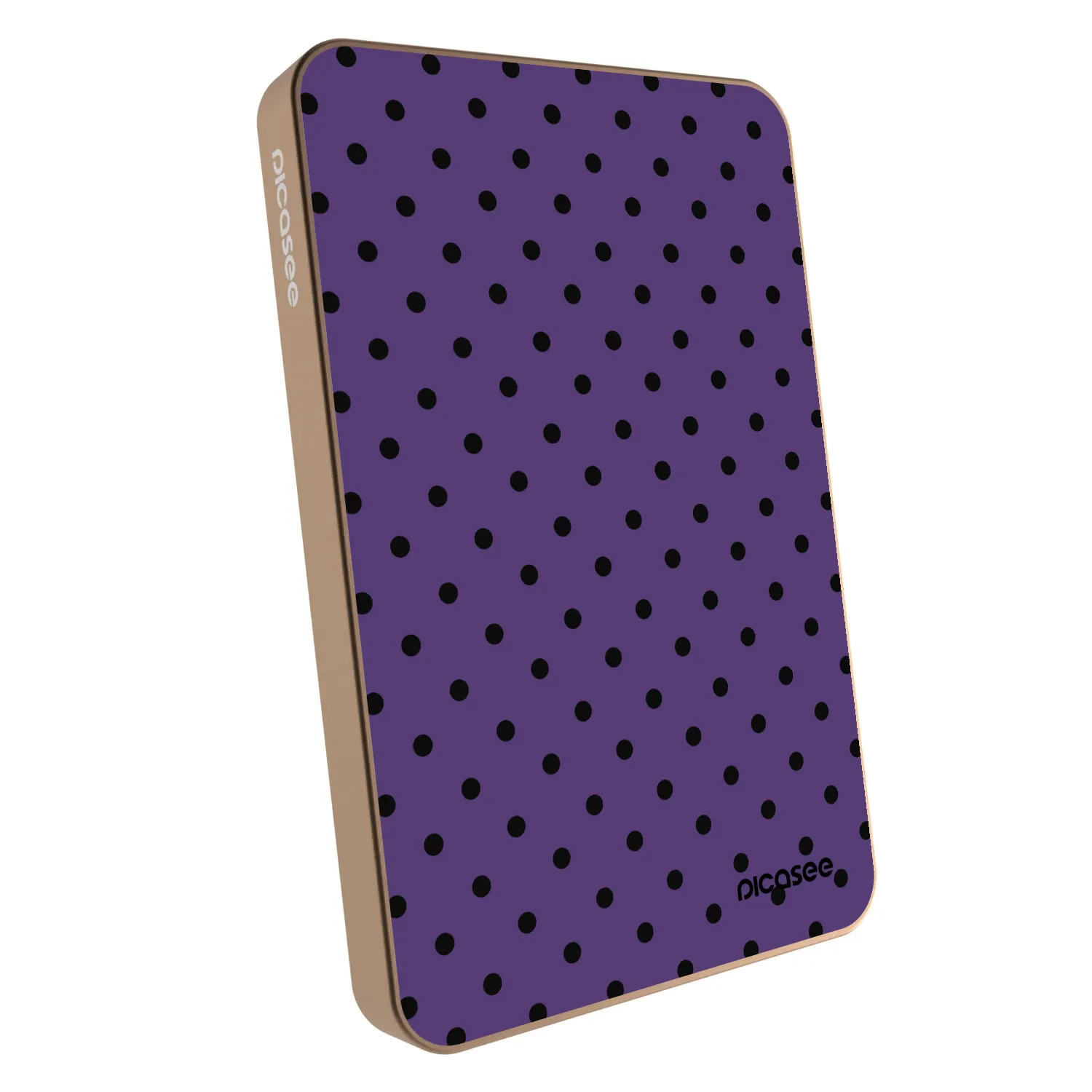 Picasee Prenosna baterija z MagSafe 5 000 mAh Zlati - Flickers 2