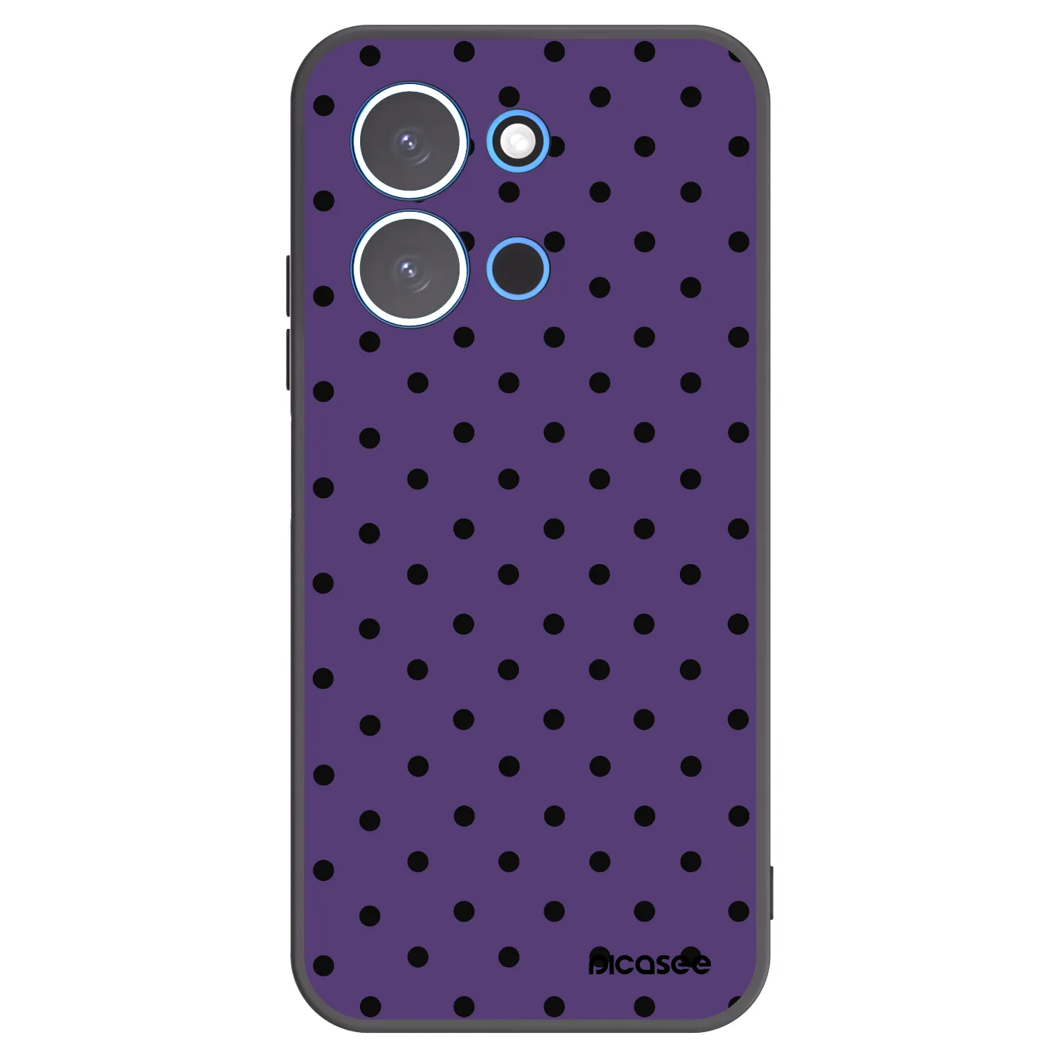 Picasee silikonski črni ovitek za Xiaomi Redmi 15C 4G - Flickers 2