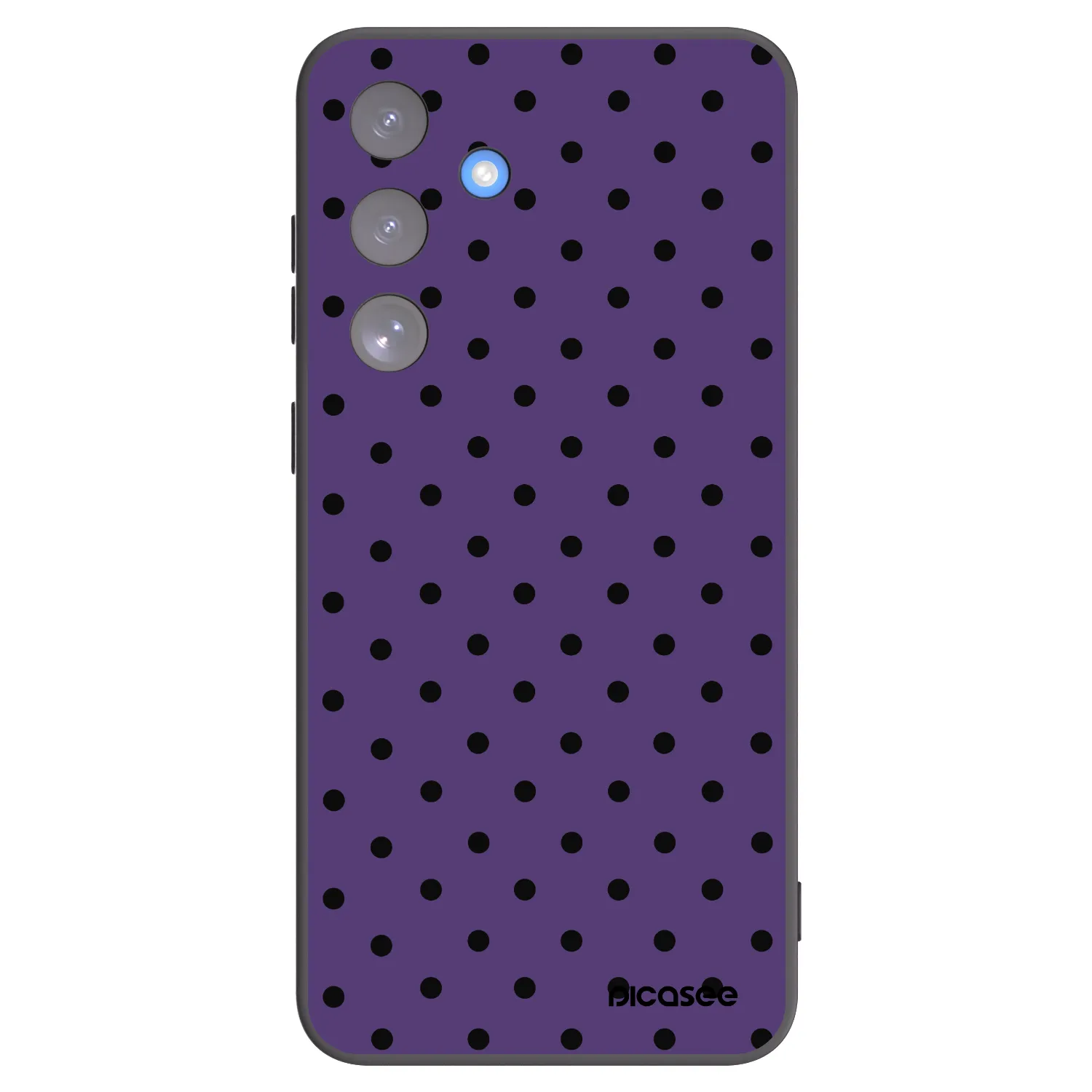 Picasee silikonski črni ovitek za Samsung Galaxy S25 FE 5G - Flickers 2