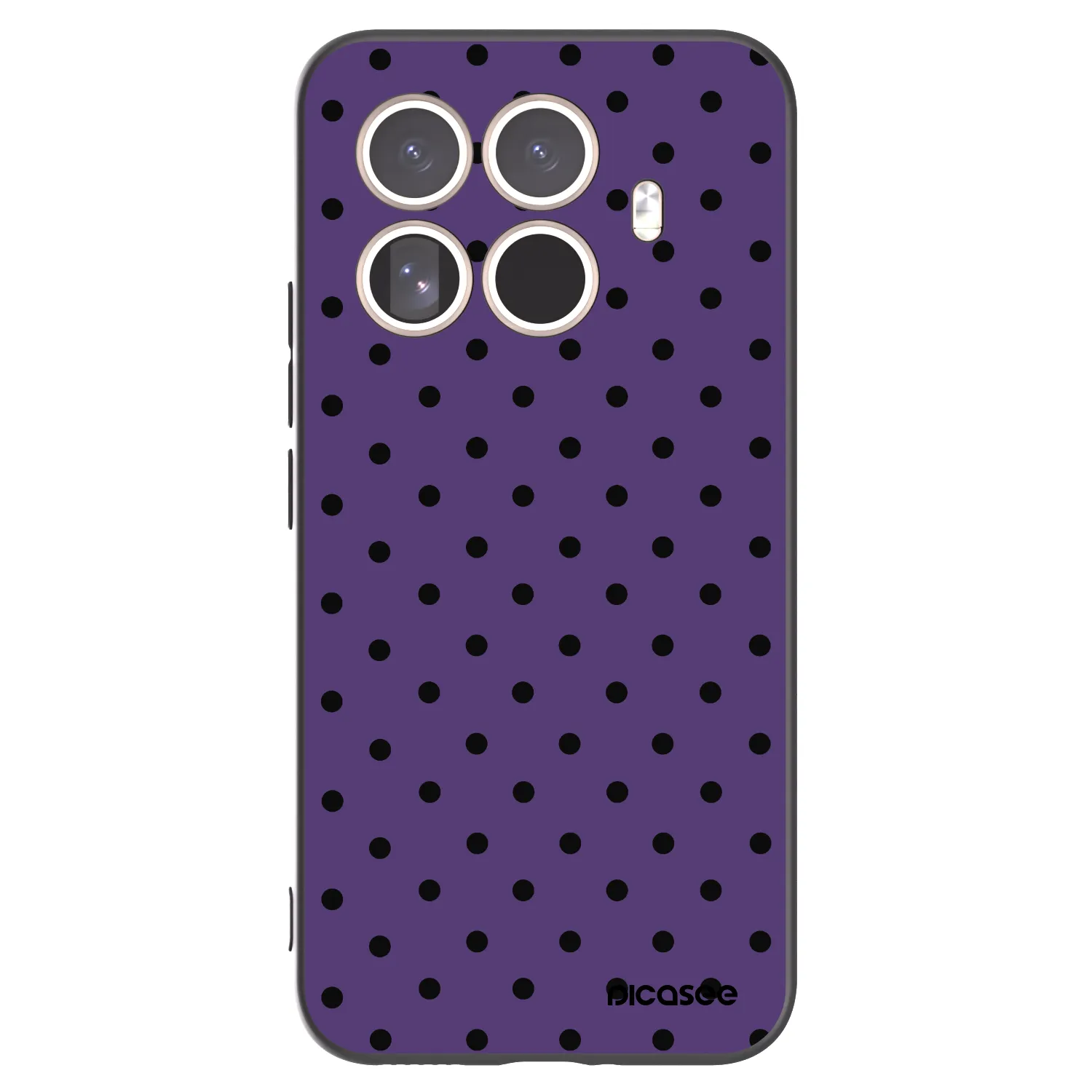 Picasee silikonski črni ovitek za Xiaomi 15T Pro - Flickers 2