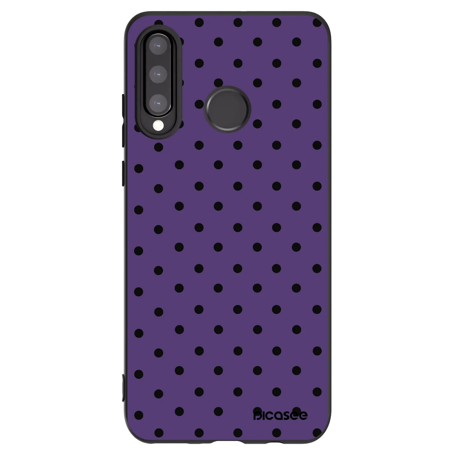 Picasee silikonski črni ovitek za Huawei P30 Lite - Flickers 2