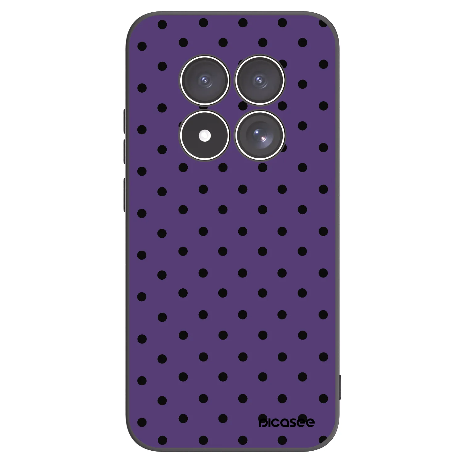 Picasee silikonski črni ovitek za Xiaomi Redmi Note 15 Pro 5G - Flickers 2