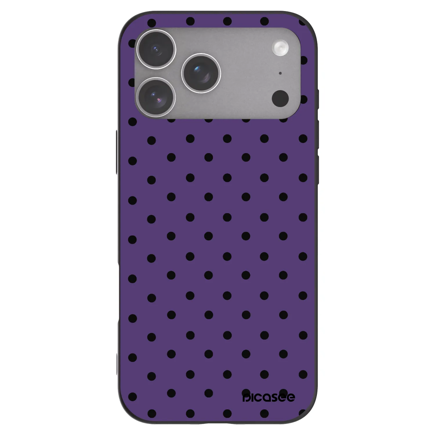Picasee silikonski črni ovitek za Apple iPhone 18 Pro Max - Flickers 2