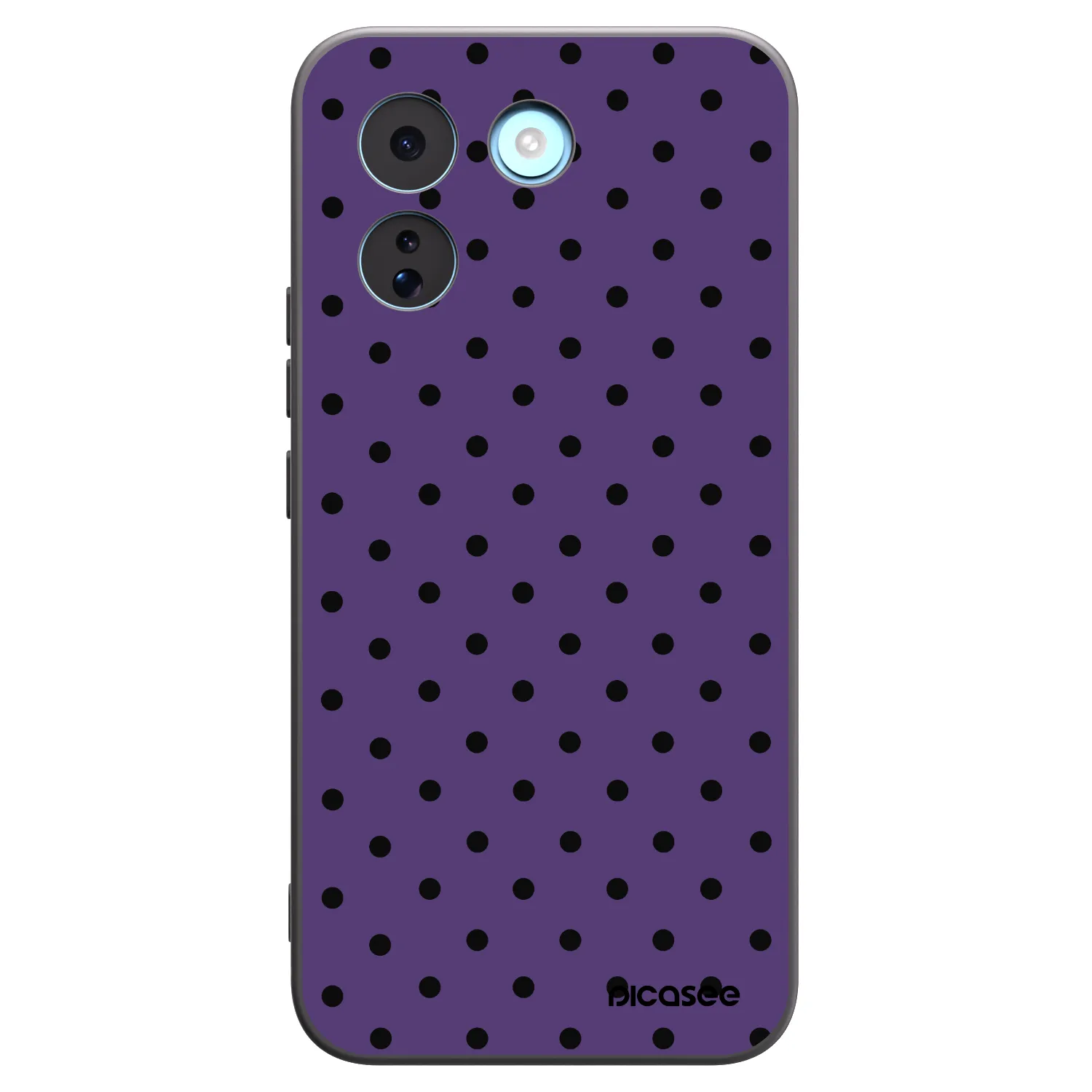 Picasee silikonski črni ovitek za Xiaomi Redmi Note 17 Pro MAX 5G - Flickers 2