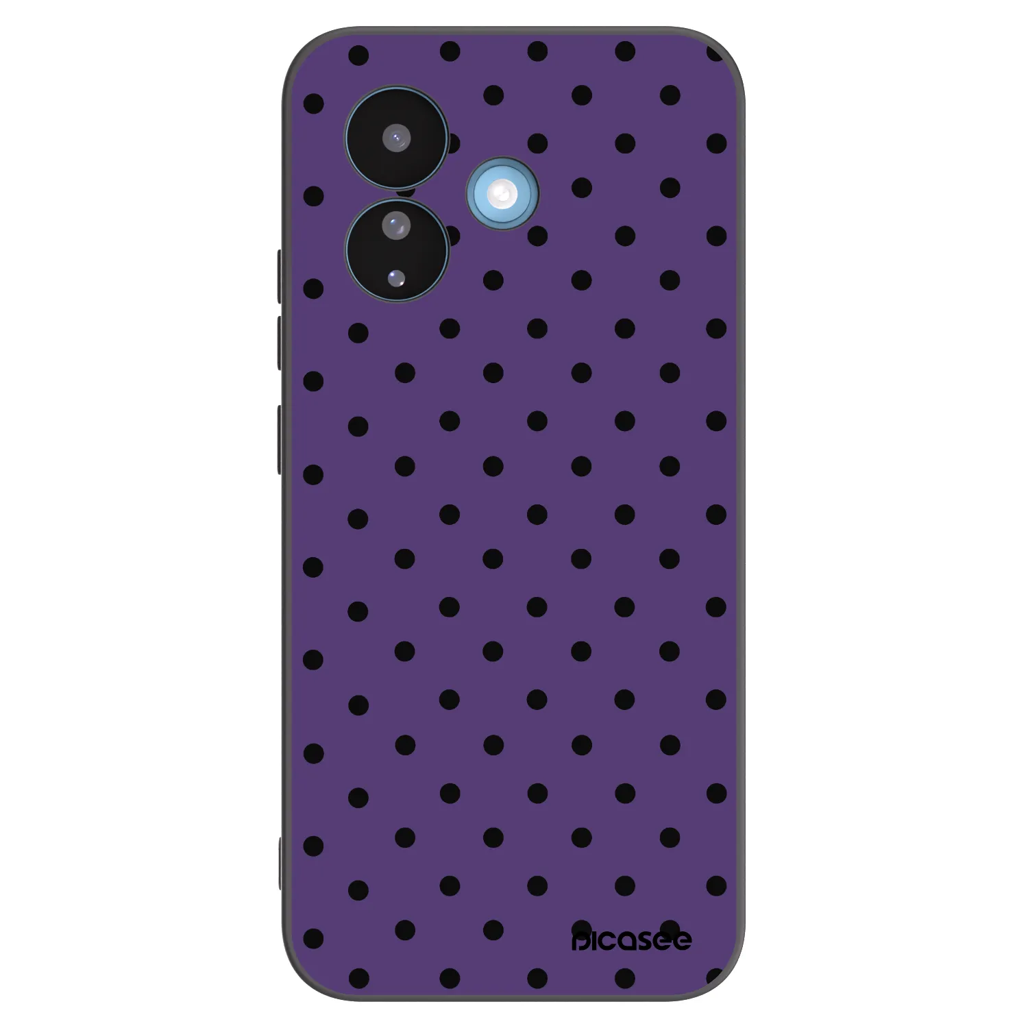 Picasee silikonski črni ovitek za Xiaomi Redmi Note 17 Pro 5G - Flickers 2