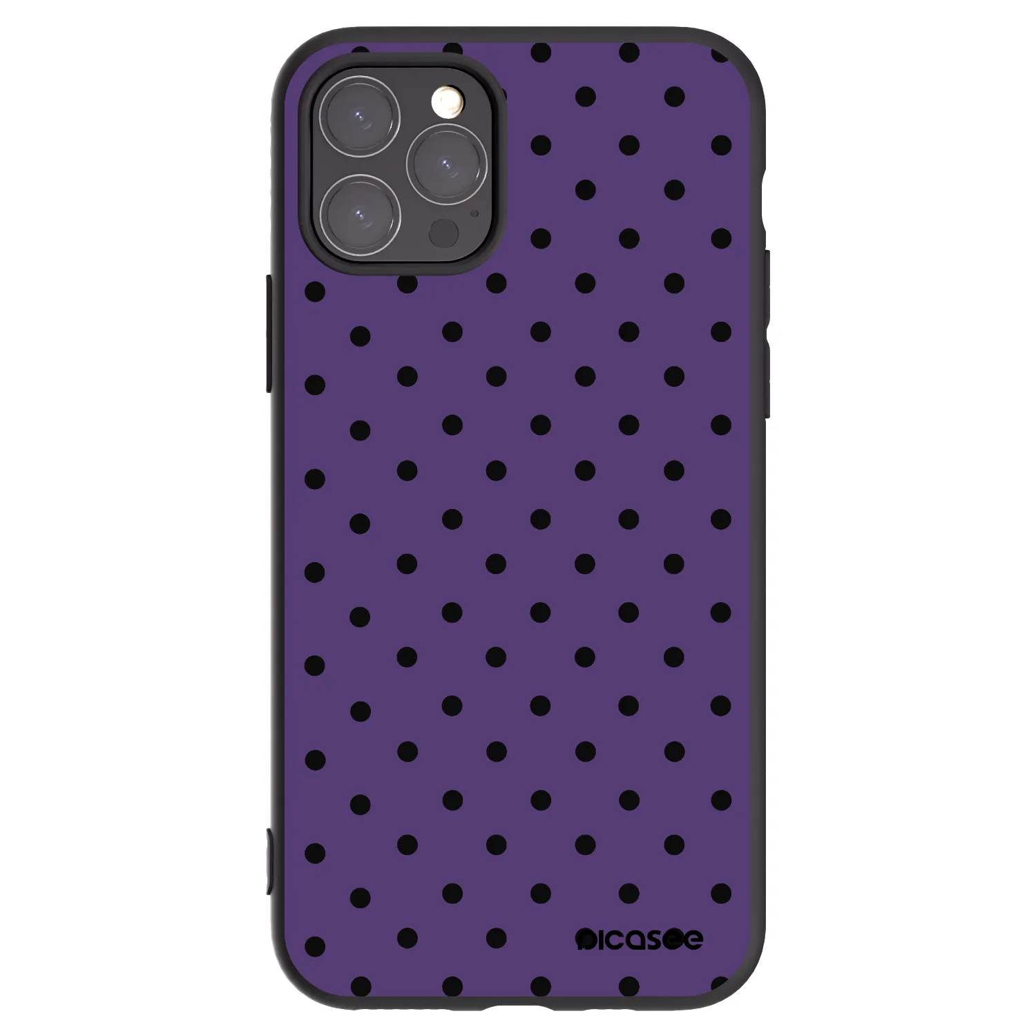Picasee silikonski črni ovitek za Apple iPhone 11 Pro - Flickers 2