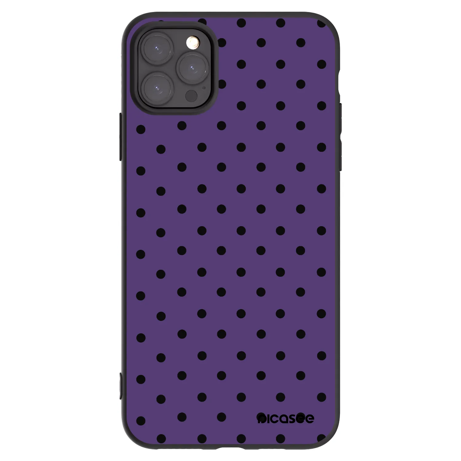 Picasee silikonski črni ovitek za Apple iPhone 11 Pro Max - Flickers 2