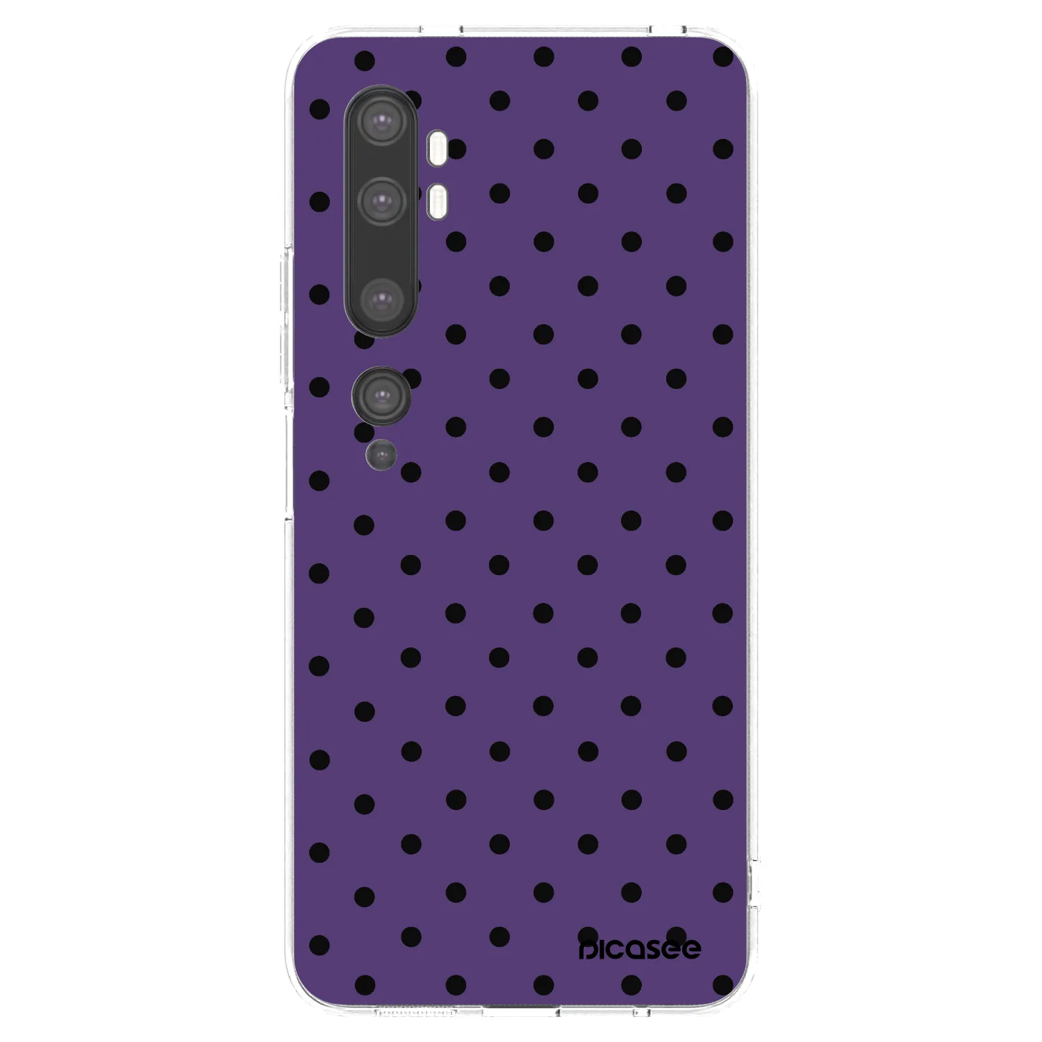 Picasee silikonski prozorni ovitek za Xiaomi Mi Note 10 (Pro) - Flickers 2