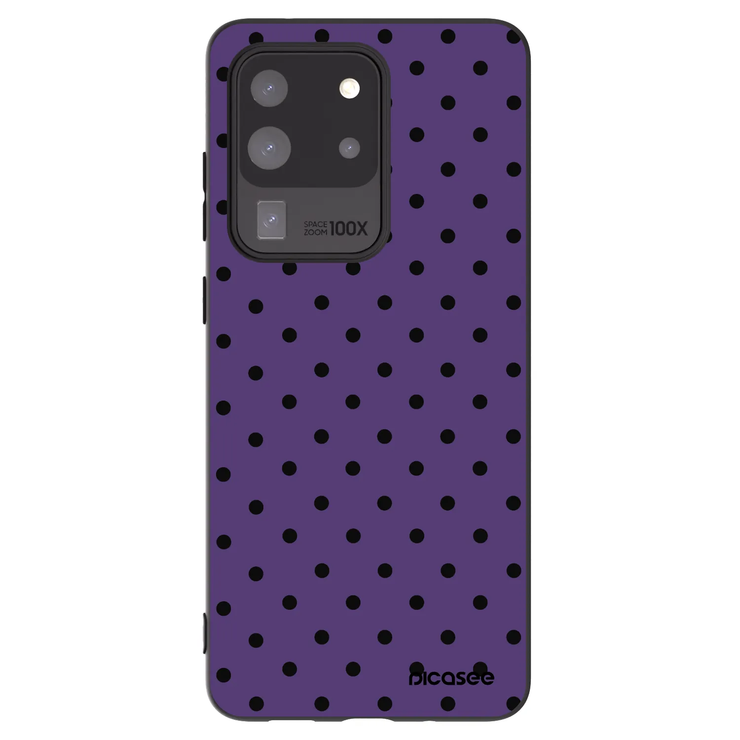 Picasee silikonski črni ovitek za Samsung Galaxy S20 Ultra 5G G988F - Flickers 2