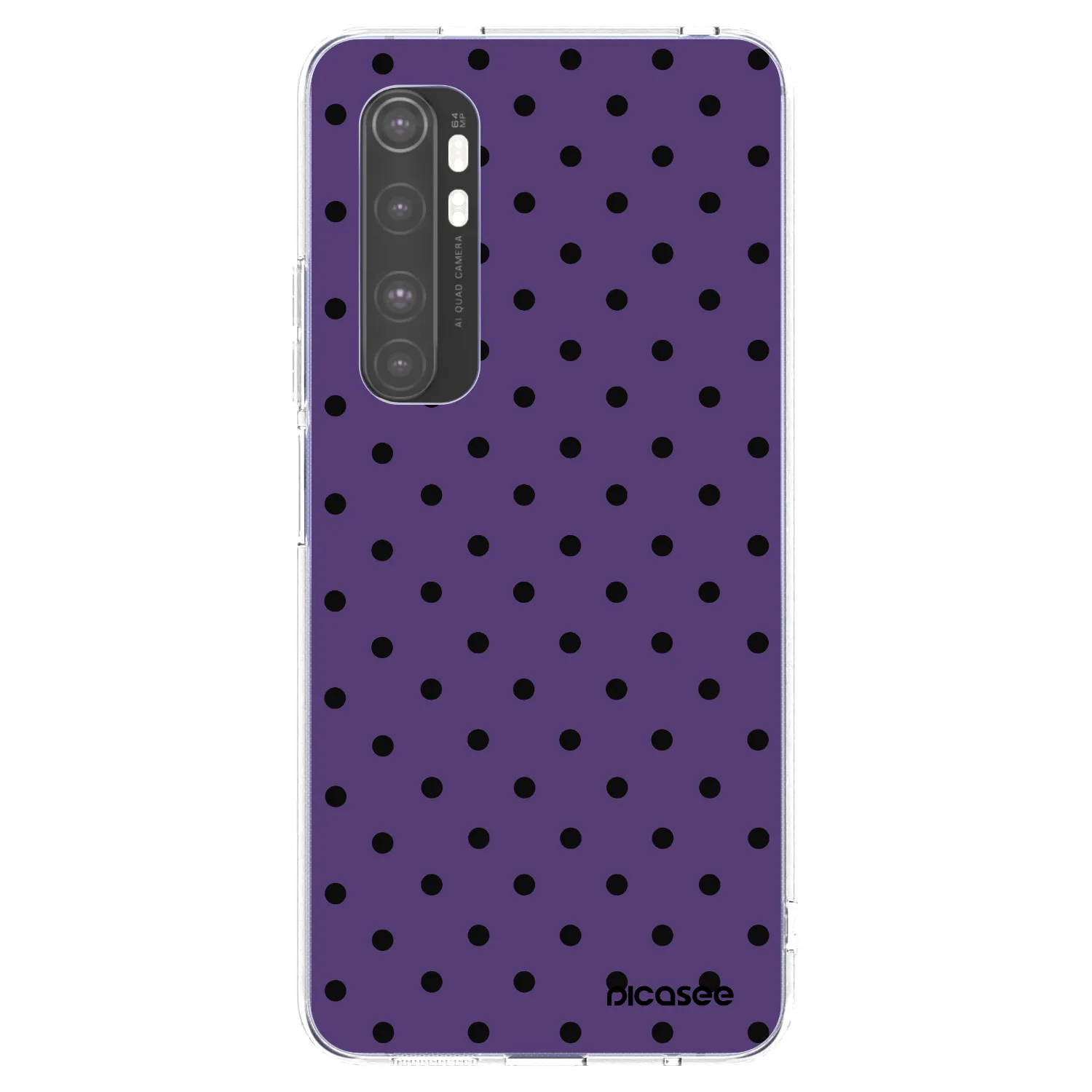 Picasee silikonski prozorni ovitek za Xiaomi Mi Note 10 Lite - Flickers 2
