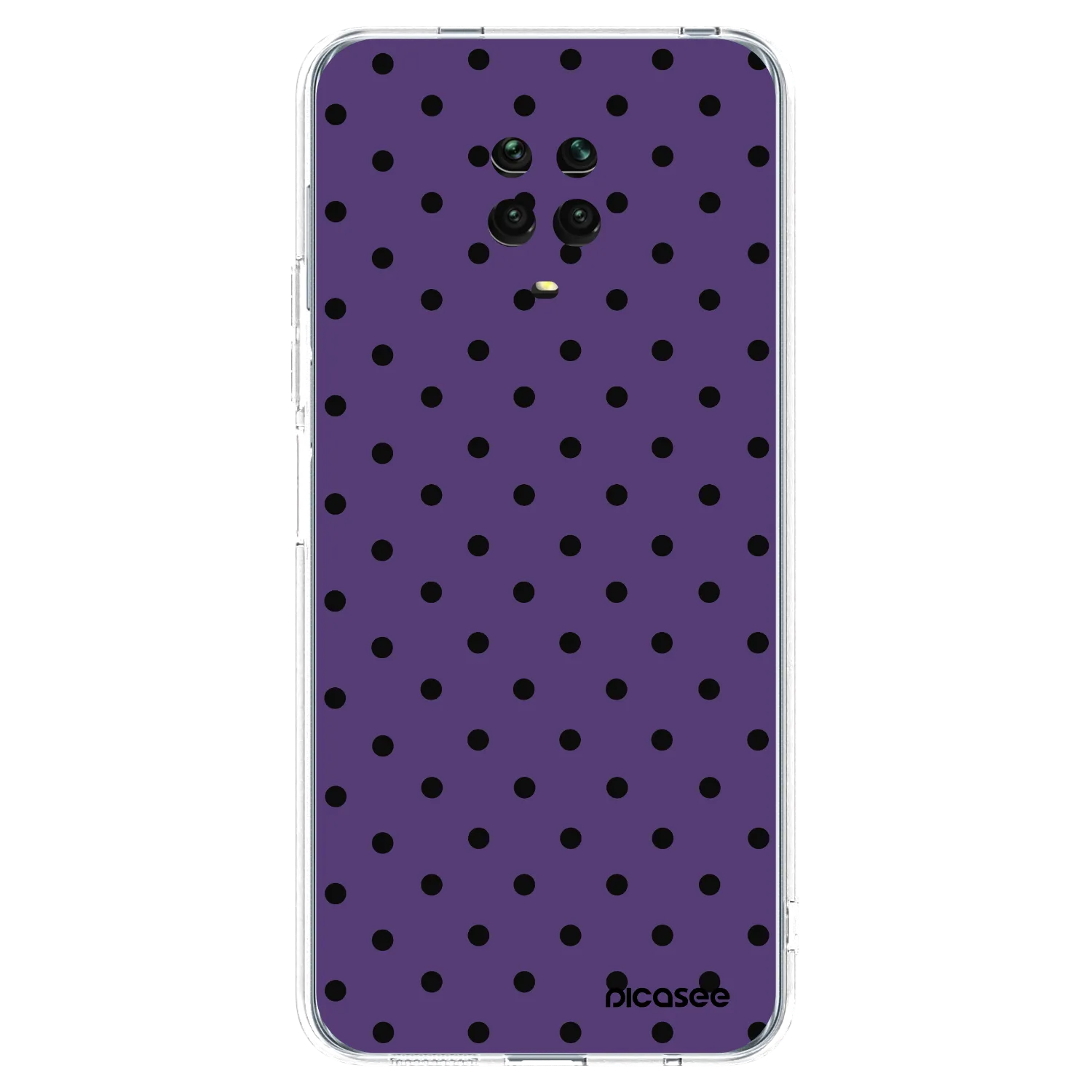 Picasee silikonski prozorni ovitek za Xiaomi Redmi Note 9S - Flickers 2