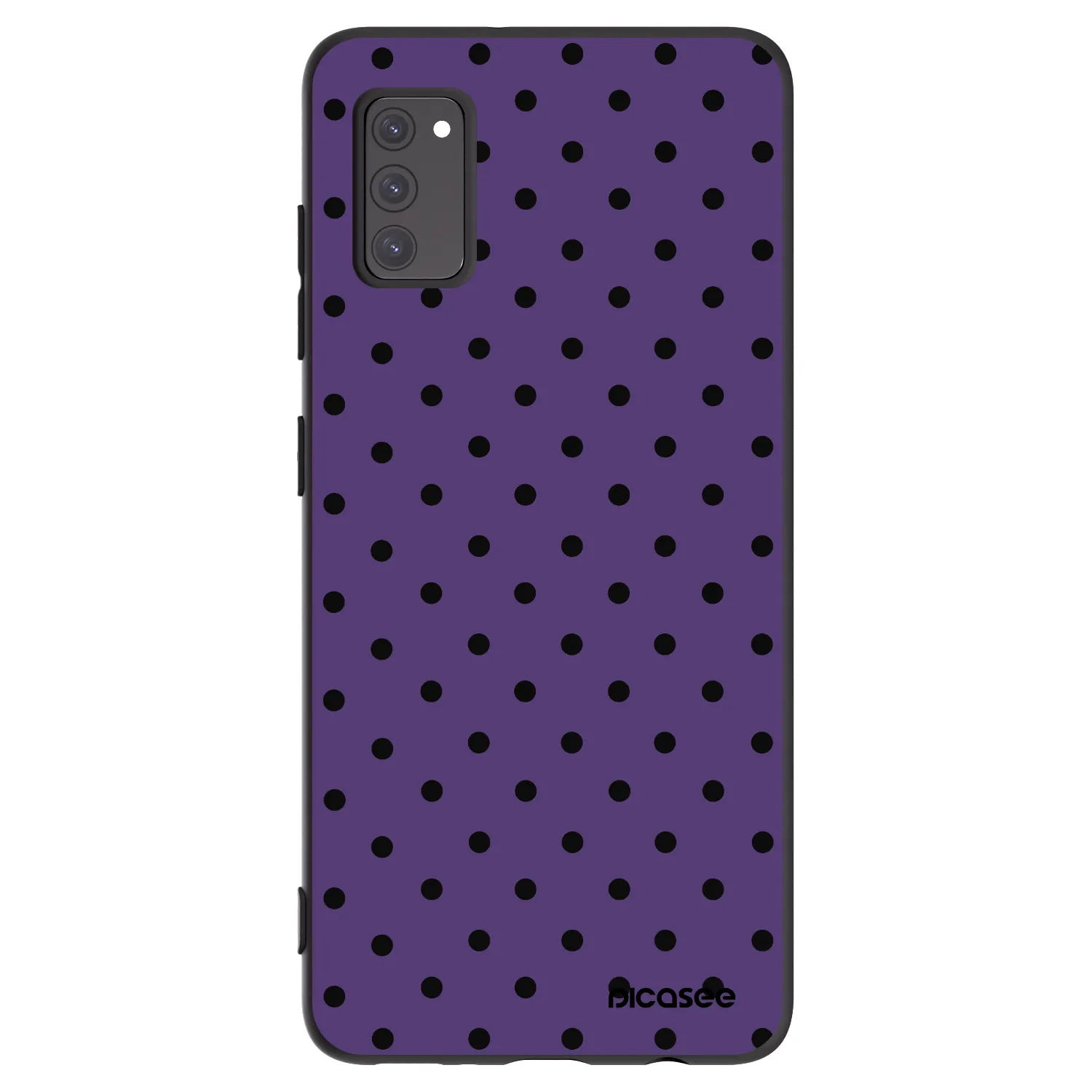 Picasee silikonski črni ovitek za Samsung Galaxy A41 A415F - Flickers 2