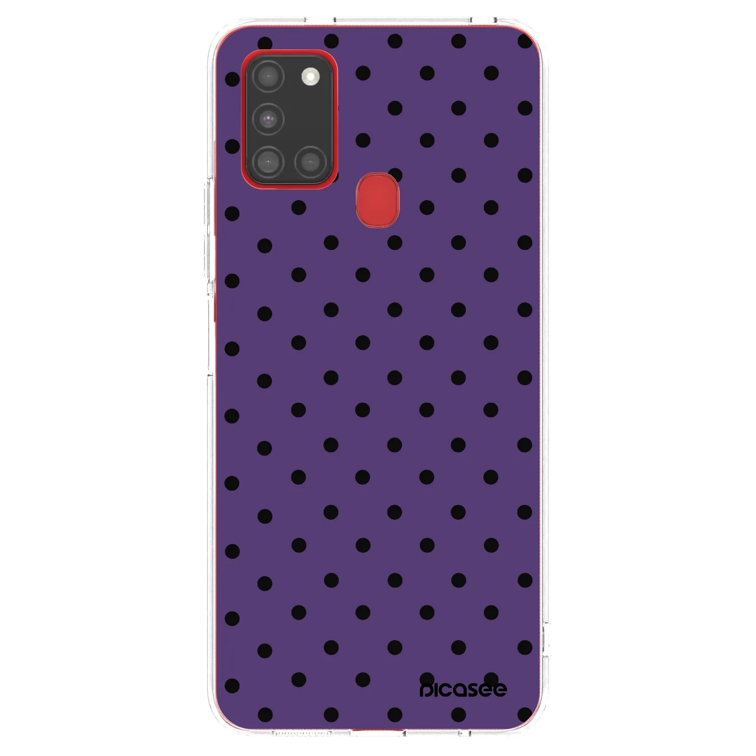 Picasee silikonski prozorni ovitek za Samsung Galaxy A21s - Flickers 2