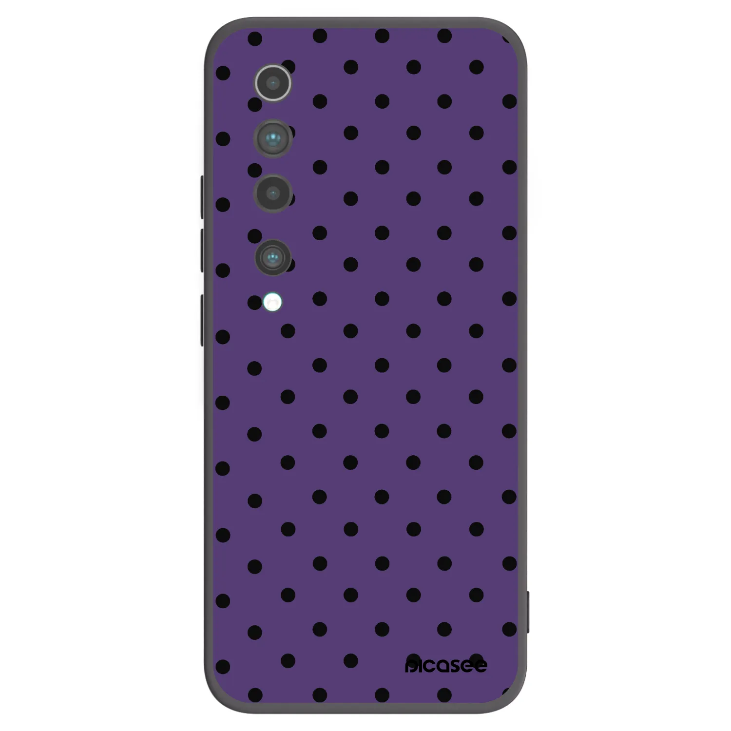 Picasee silikonski črni ovitek za Xiaomi Mi 10 - Flickers 2