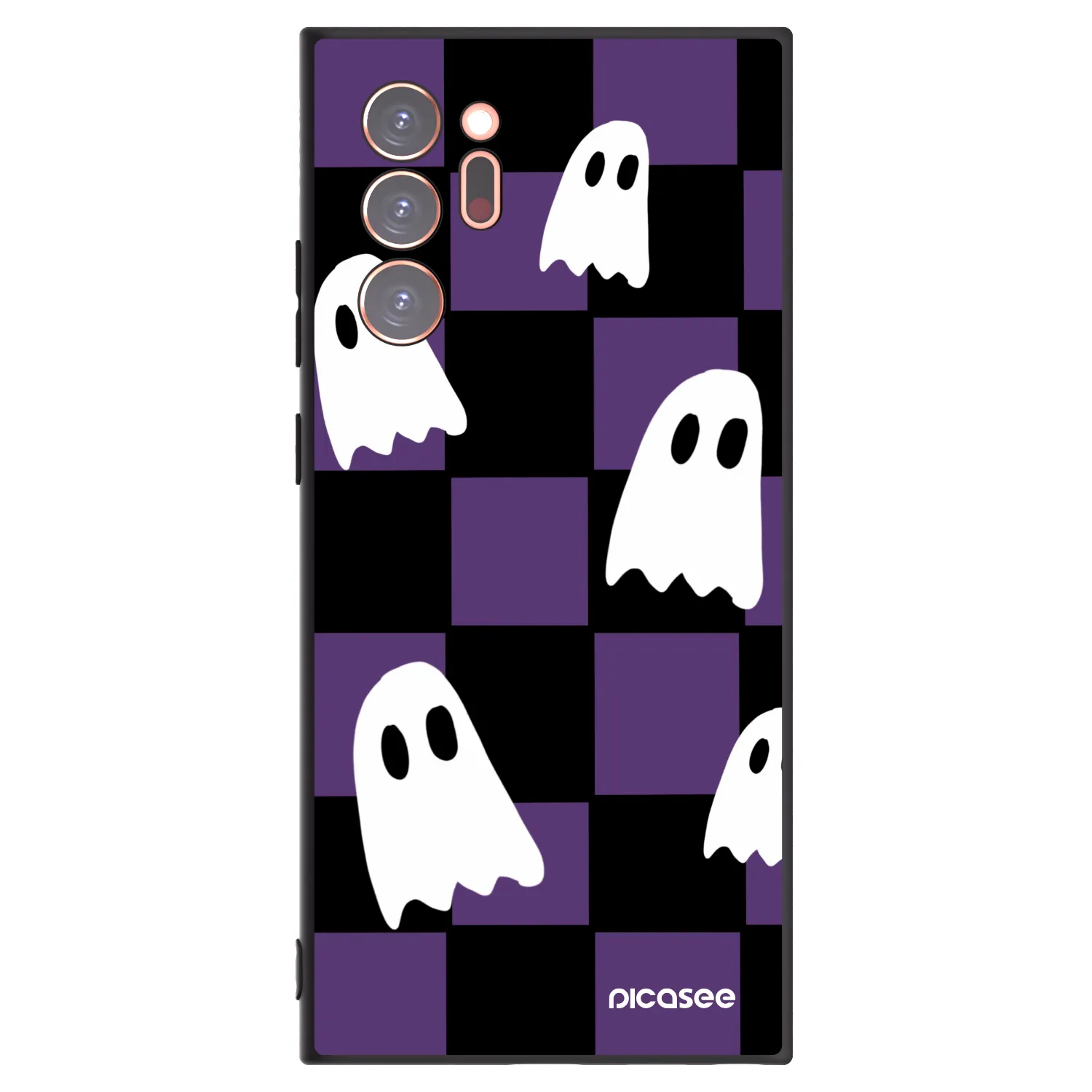 Picasee silikonski črni ovitek za Samsung Galaxy Note 20 Ultra - Ghosts