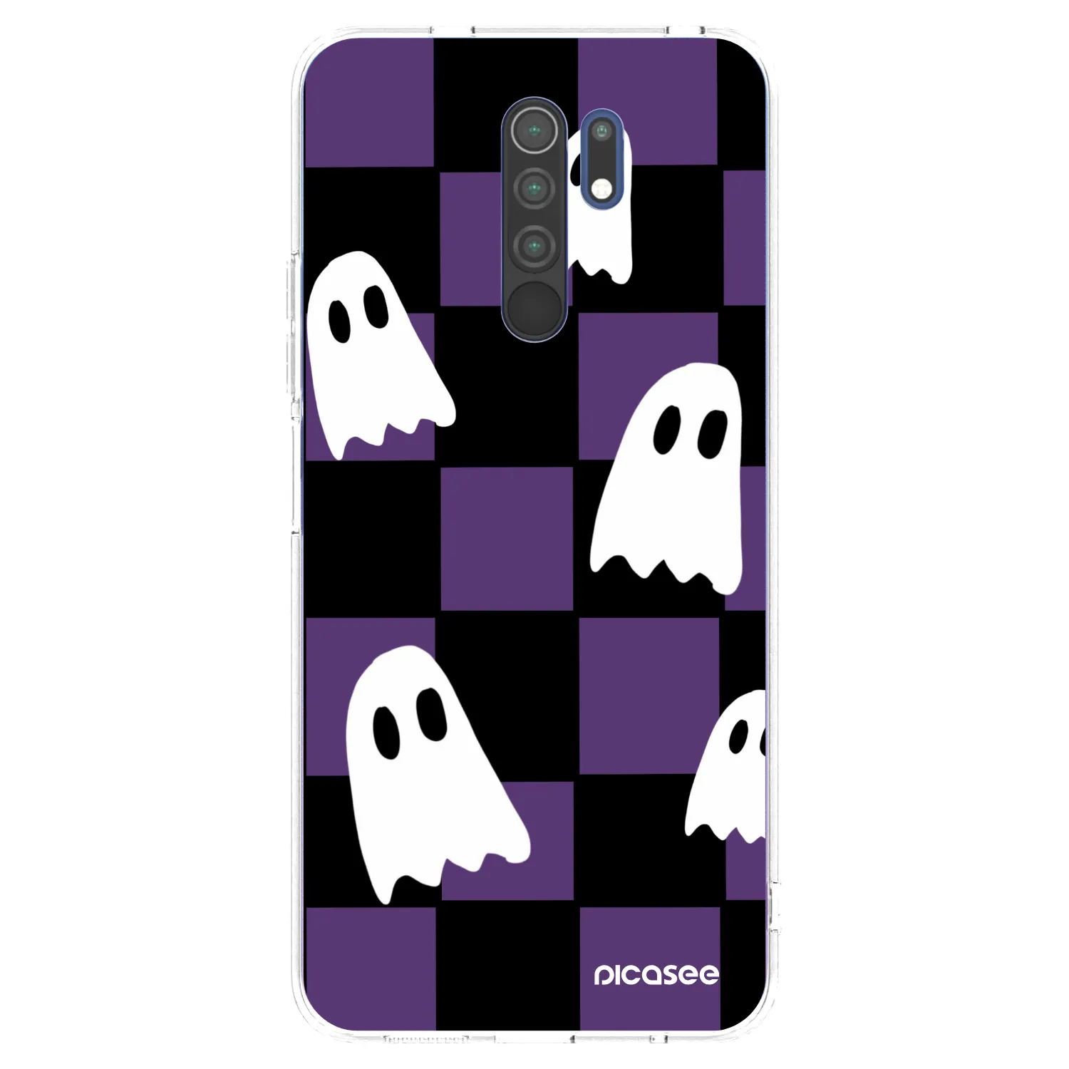 Picasee silikonski prozorni ovitek za Xiaomi Redmi 9 - Ghosts