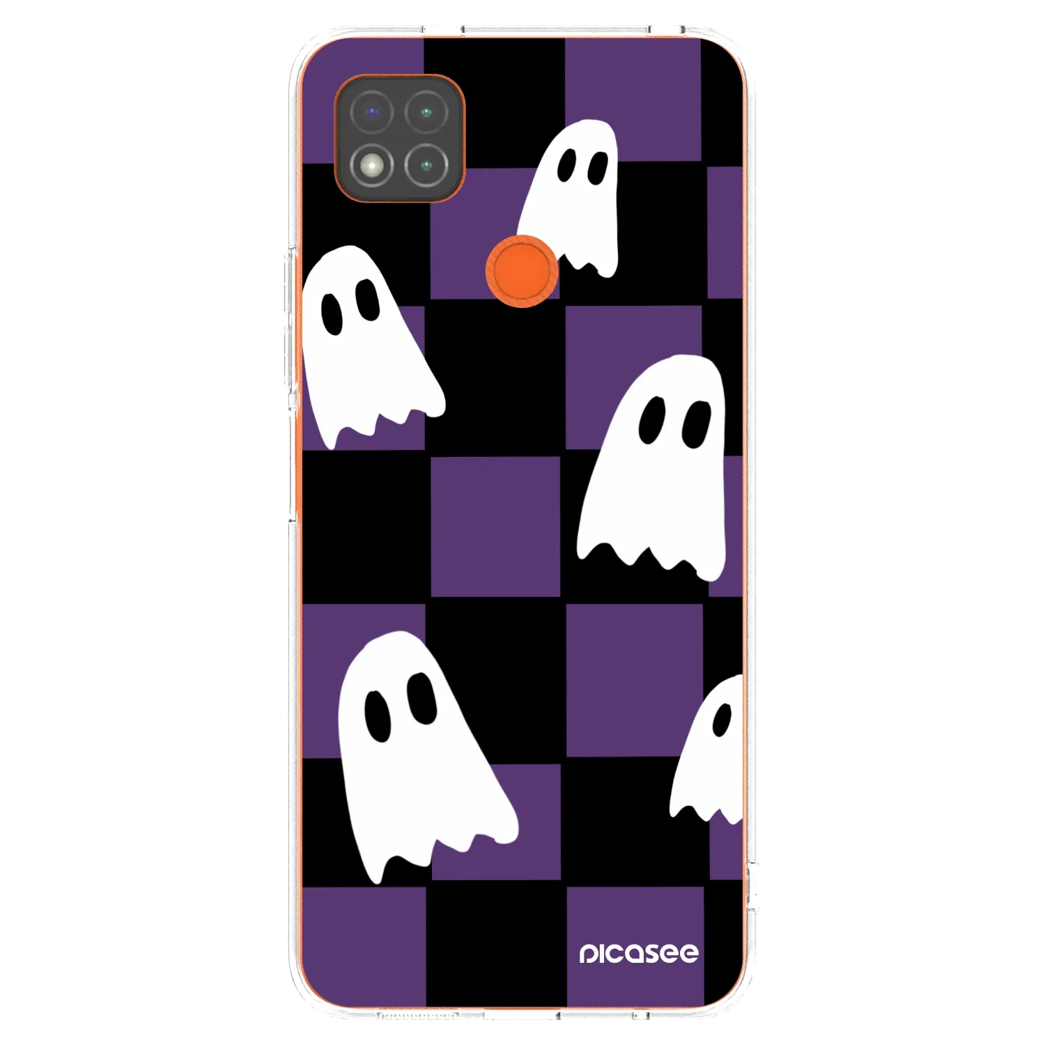 Picasee silikonski prozorni ovitek za Xiaomi Redmi 9C - Ghosts