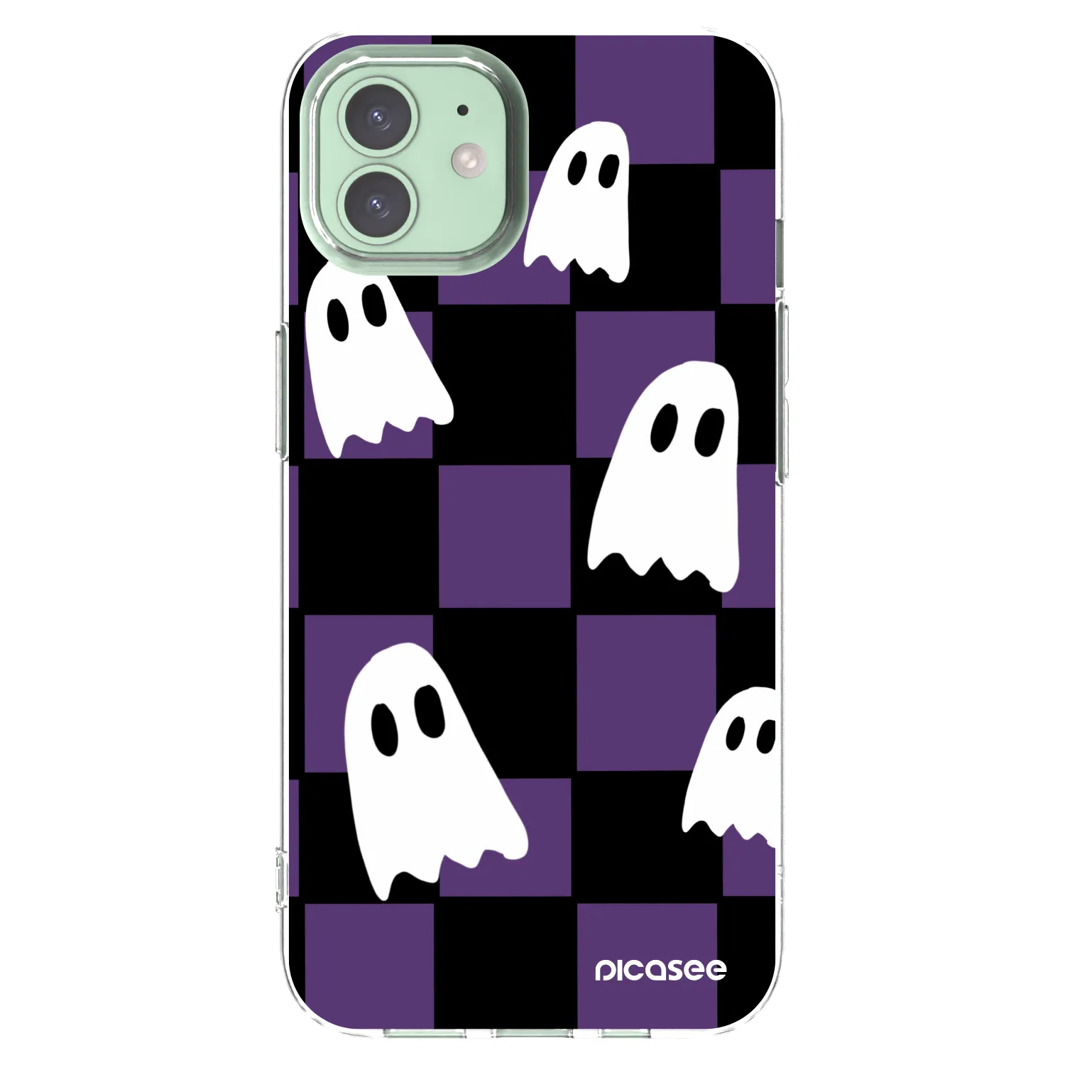 Picasee silikonski prozorni ovitek za Apple iPhone 12 Pro - Ghosts
