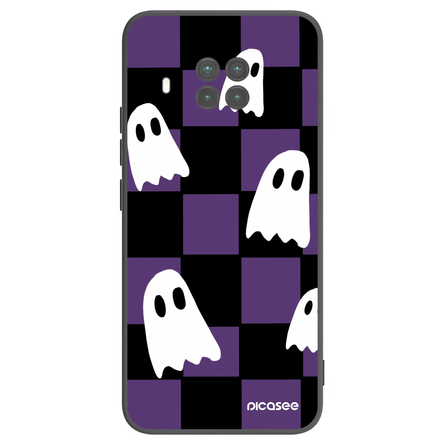 Picasee silikonski črni ovitek za Xiaomi Mi 10T Lite - Ghosts