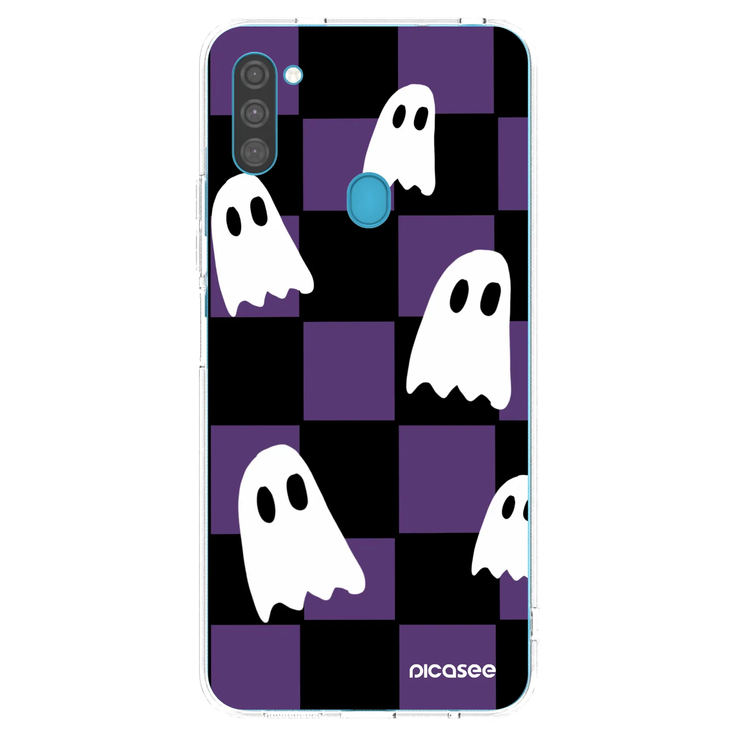 Picasee silikonski prozorni ovitek za Samsung Galaxy M11 - Ghosts
