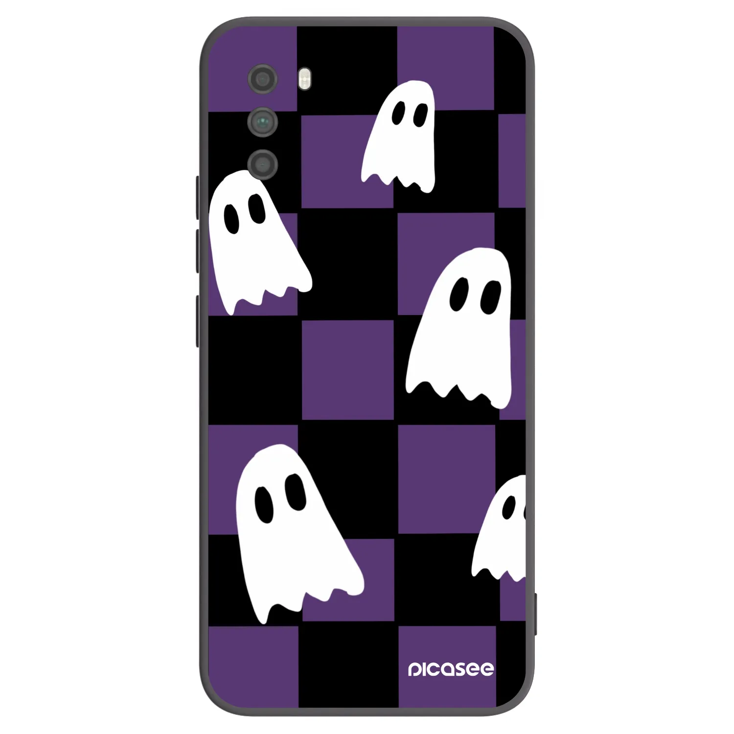Picasee silikonski črni ovitek za Xiaomi Poco M3 - Ghosts