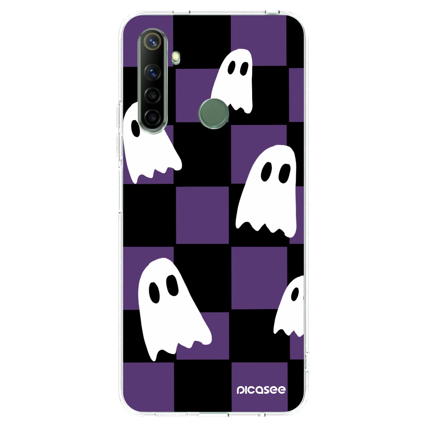 Picasee silikonski prozorni ovitek za Realme 6i - Ghosts