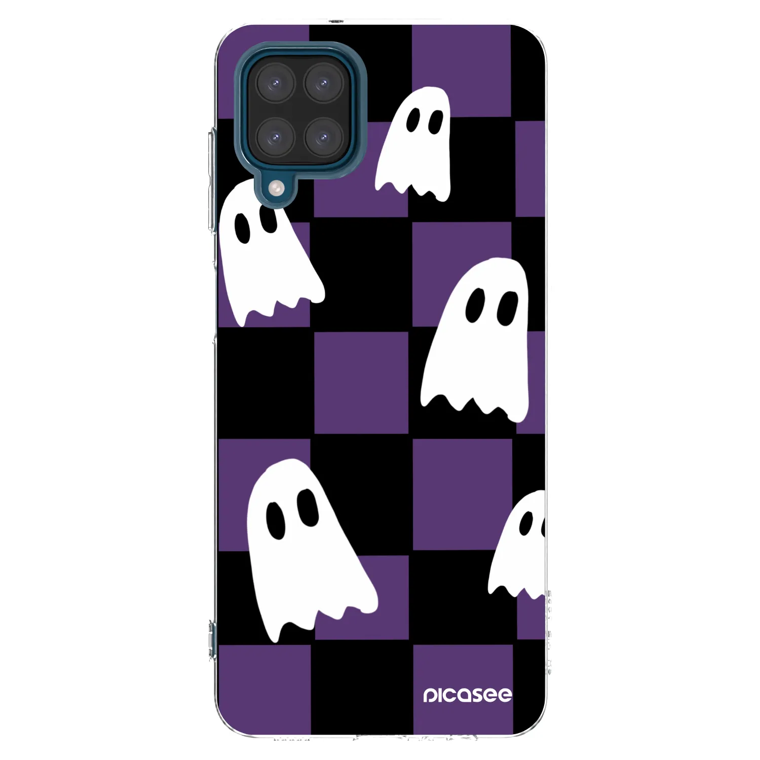 Picasee silikonski prozorni ovitek za Samsung Galaxy A12 A125F - Ghosts