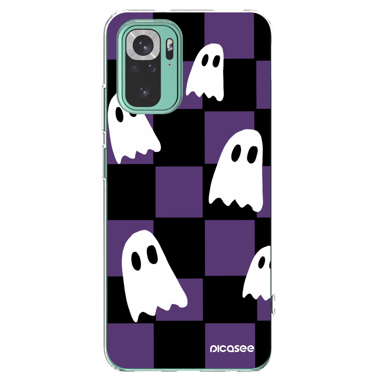 Picasee silikonski prozorni ovitek za Xiaomi Redmi Note 10 Pro - Ghosts
