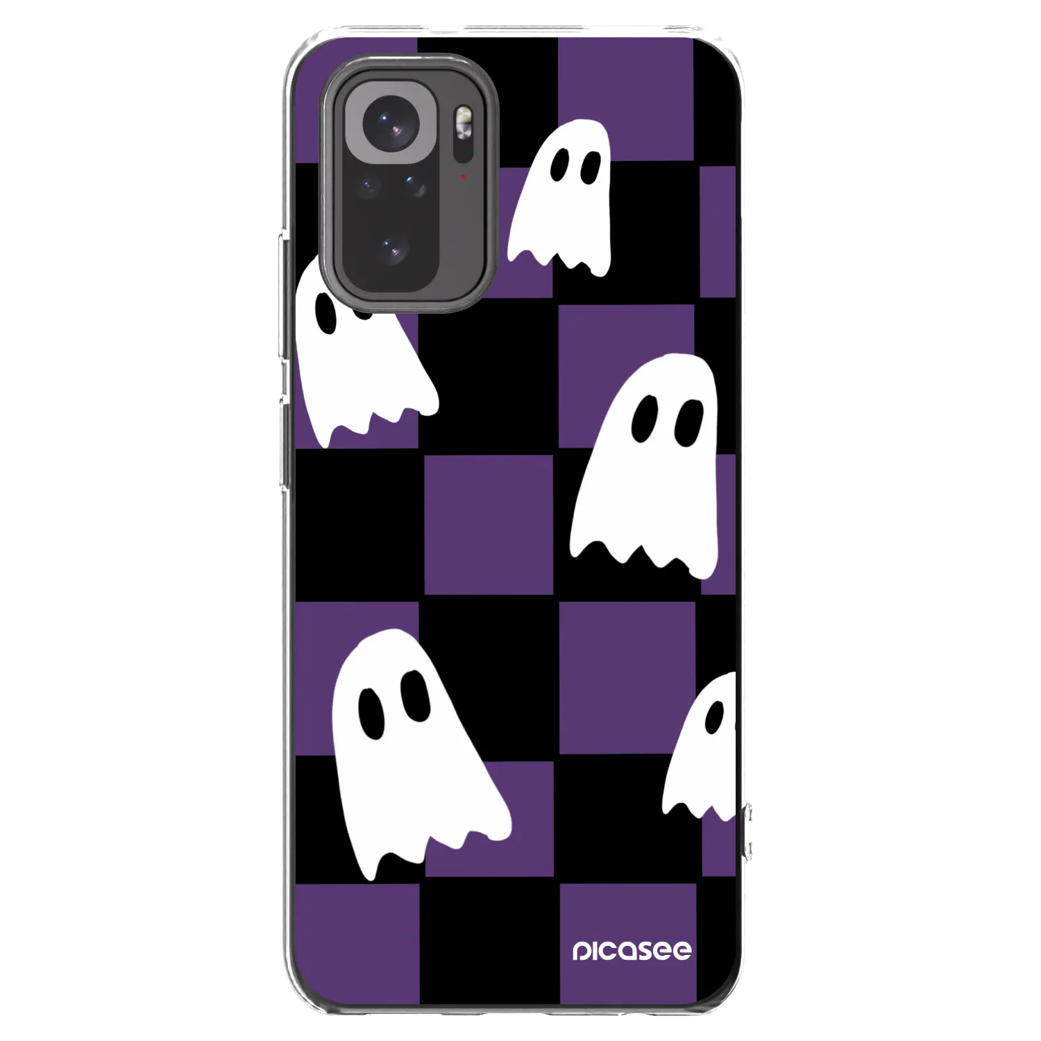 Picasee silikonski prozorni ovitek za Xiaomi Redmi Note 10S - Ghosts