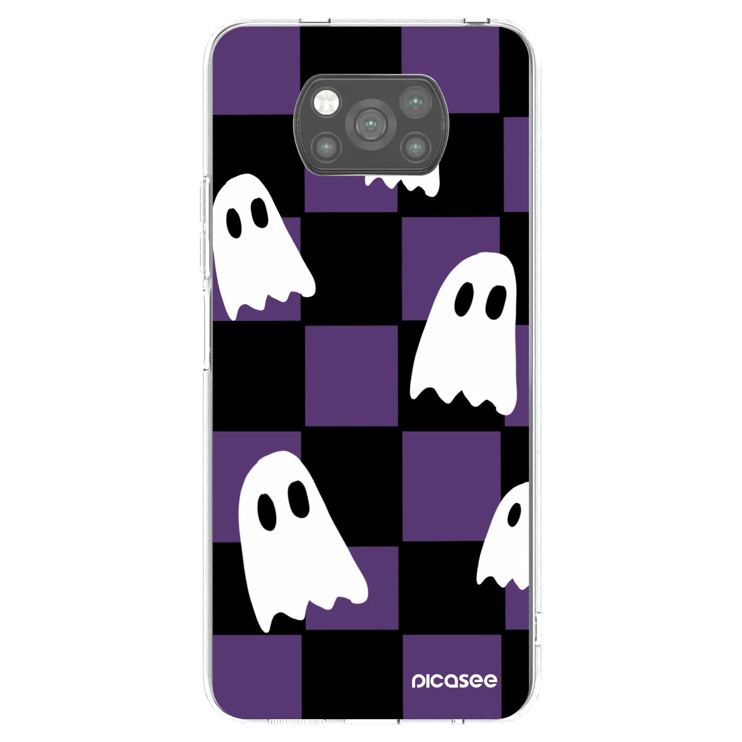 Picasee silikonski črni ovitek za Xiaomi Poco X3 Pro - Ghosts
