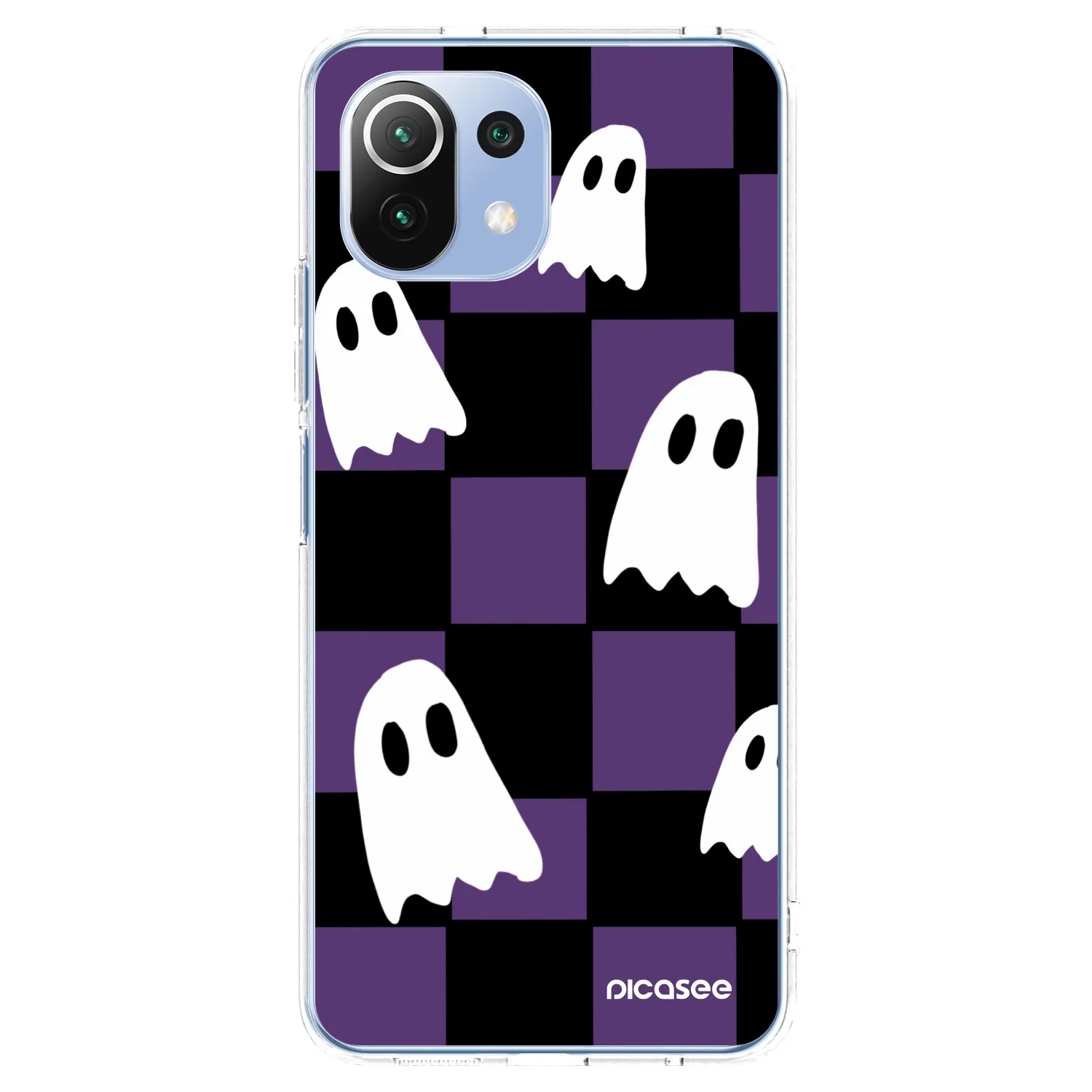 Picasee silikonski prozorni ovitek za Xiaomi Mi 11 Lite - Ghosts