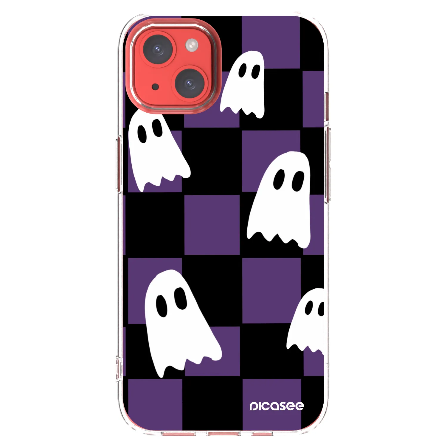 Picasee silikonski prozorni ovitek za Apple iPhone 13 - Ghosts