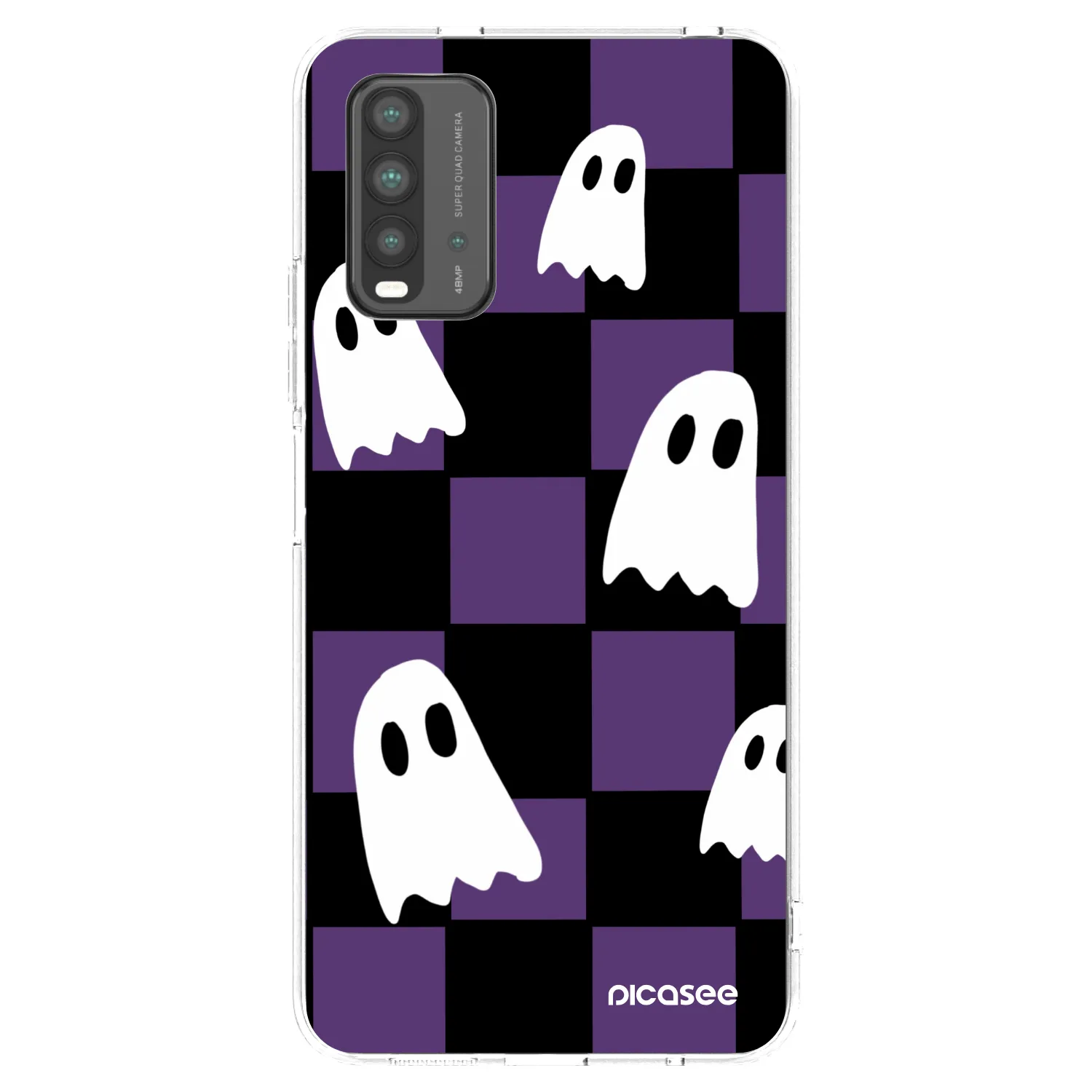 Picasee silikonski prozorni ovitek za Xiaomi Redmi 9T - Ghosts