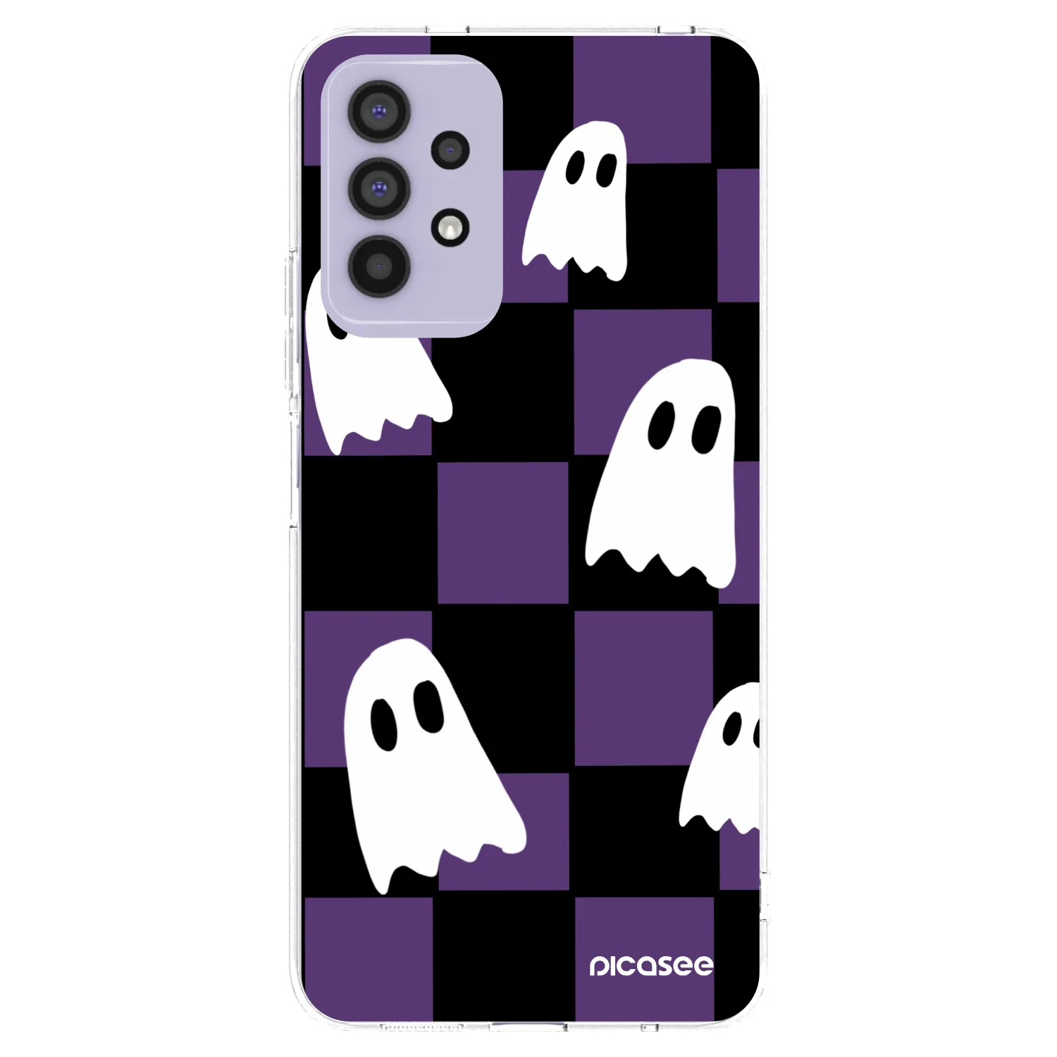 Picasee silikonski prozorni ovitek za Samsung Galaxy A32 4G SM-A325F - Ghosts